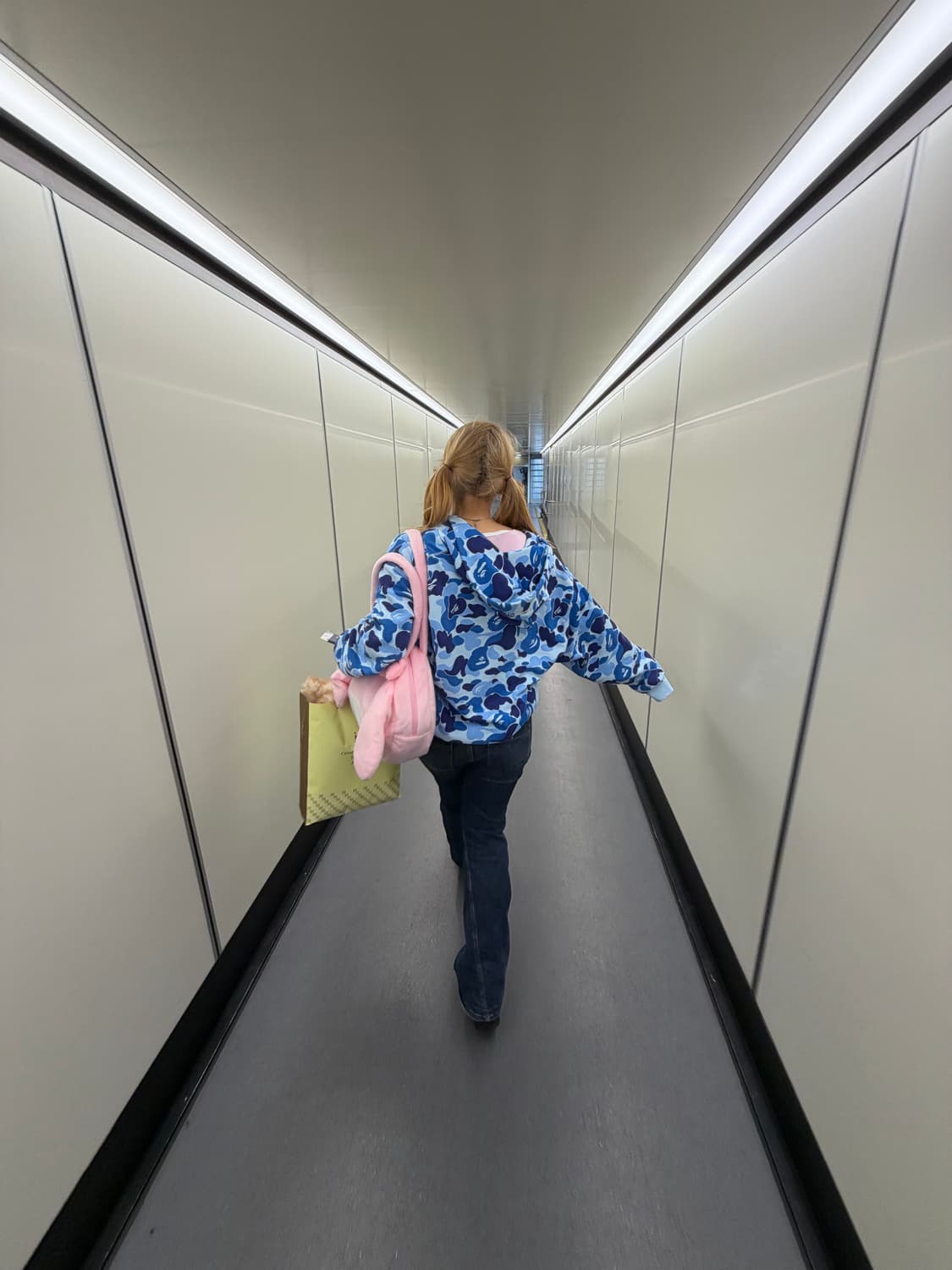 [XL] 베이프 ABC 카모 헤비 워시 크롭 핏 후드집업 블루 판매합니다 상품이미지5