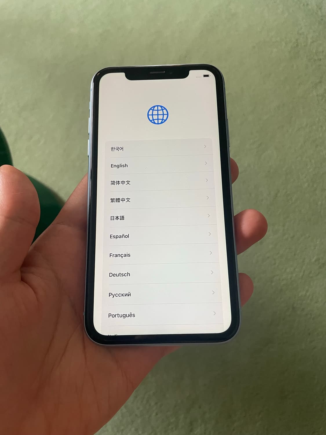 아이폰 XR 블루 128GB 상품이미지7