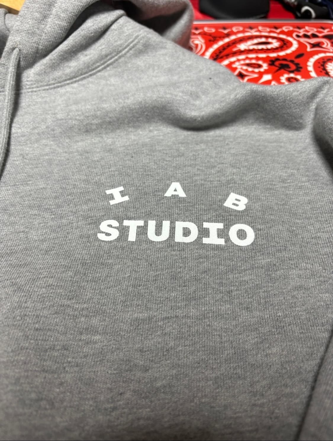 아이앱 그레이 후드집업 상품이미지2