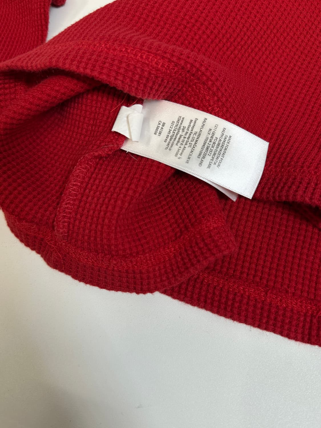 폴로 롱슬리브 와플 (L)  상품이미지4