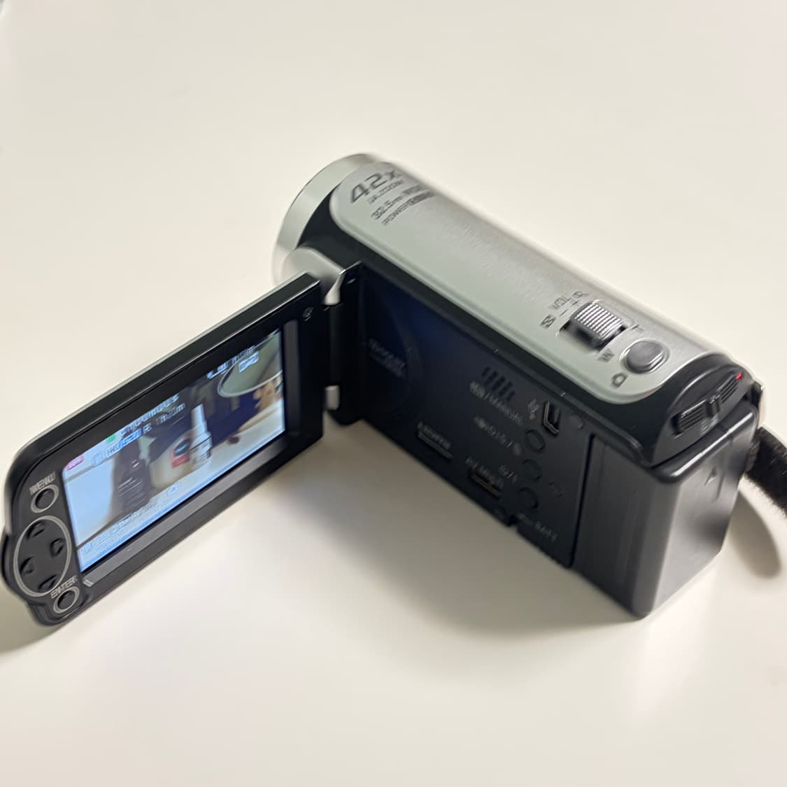 a급) 파나소닉 hc-V100m 실버 빈티지 캠코더 상품이미지2