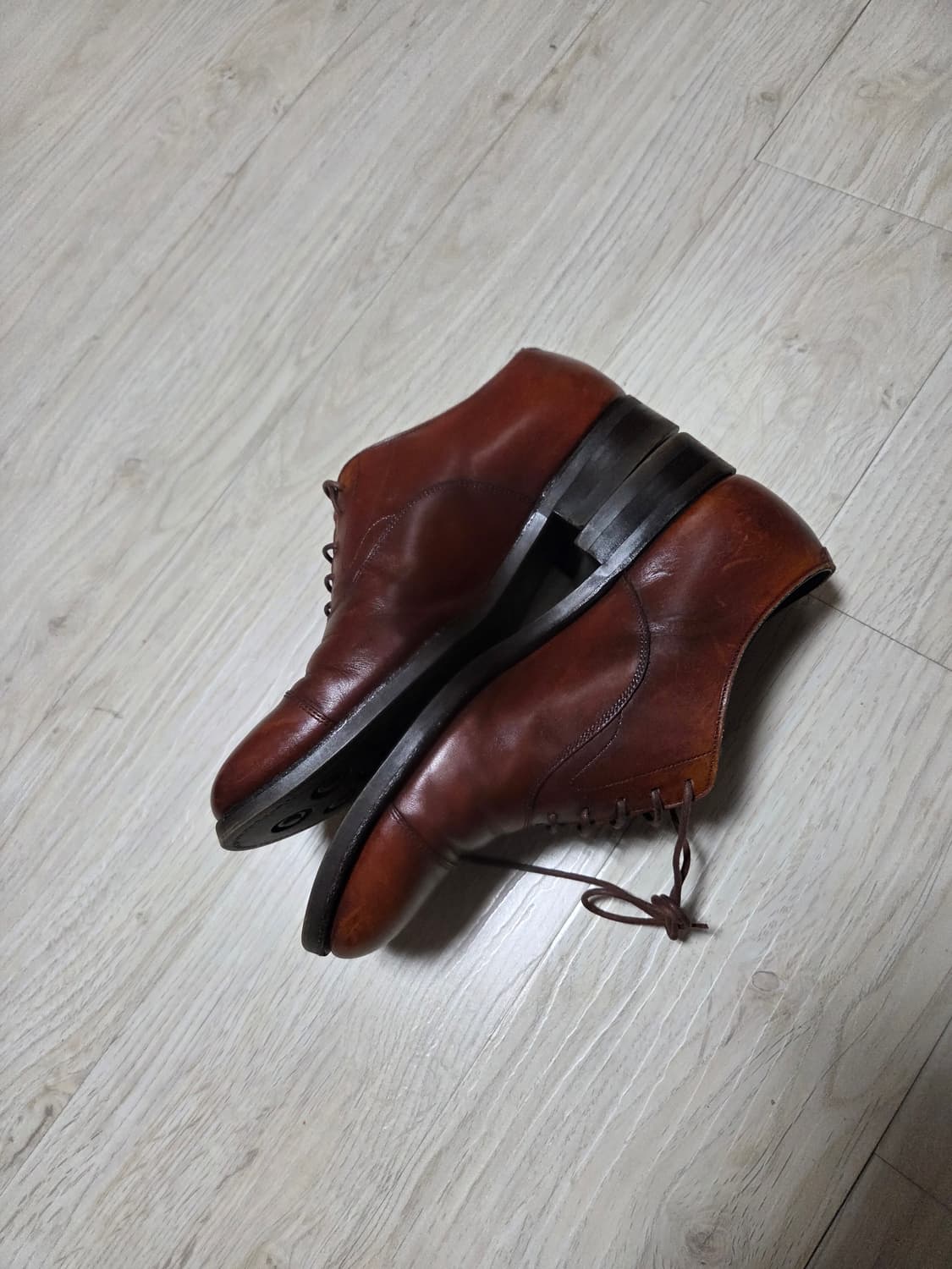 산요야마초(三陽山長) 스트레이트 팁 구두 UK7.5(260~265) 상품이미지2