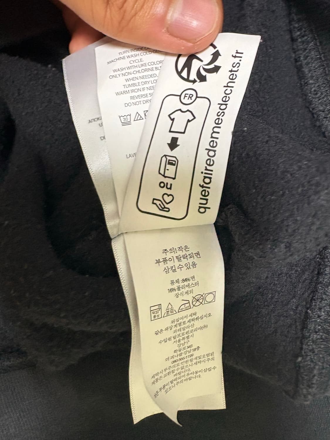 폴로 랄프로렌 블랙 맨투맨 L 상품이미지3