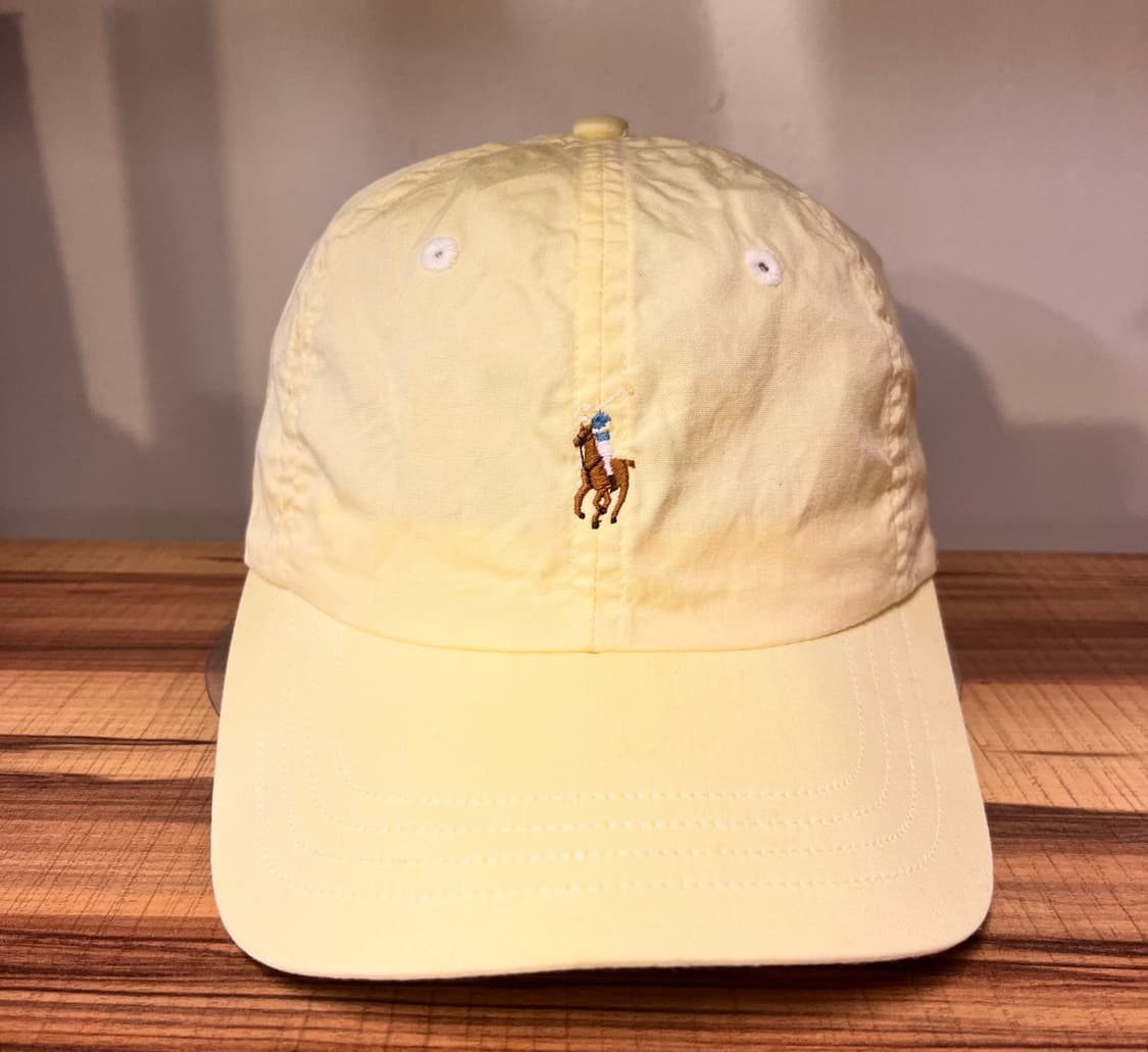 폴로 볼캡 옐로우 상품이미지1