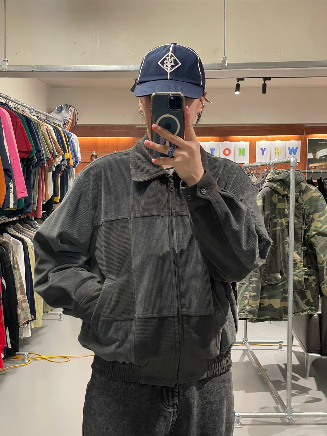 빈티지 코듀로이 블루종 자켓 상품이미지1