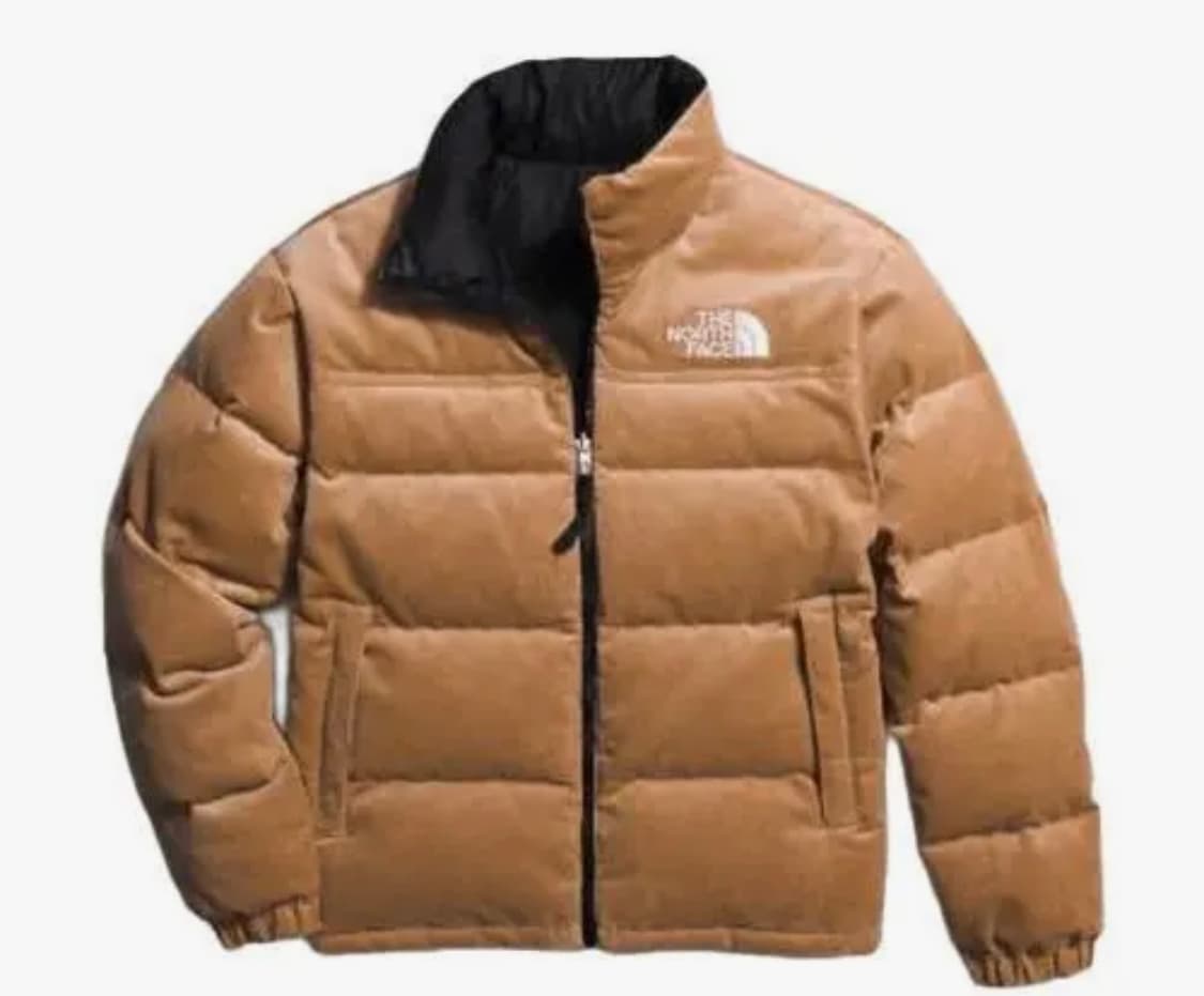 노스페이스 눕시 1992 코듀로이 리버서블 아몬드 버터 상품이미지1