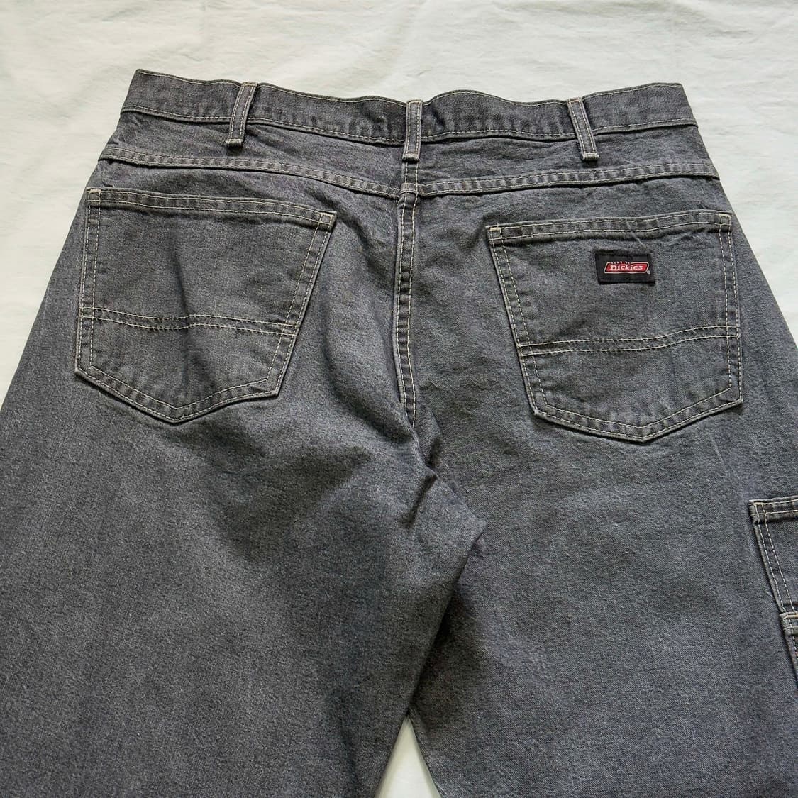 디키즈 카펜터 흑청 데님팬츠 32X30 상품이미지8