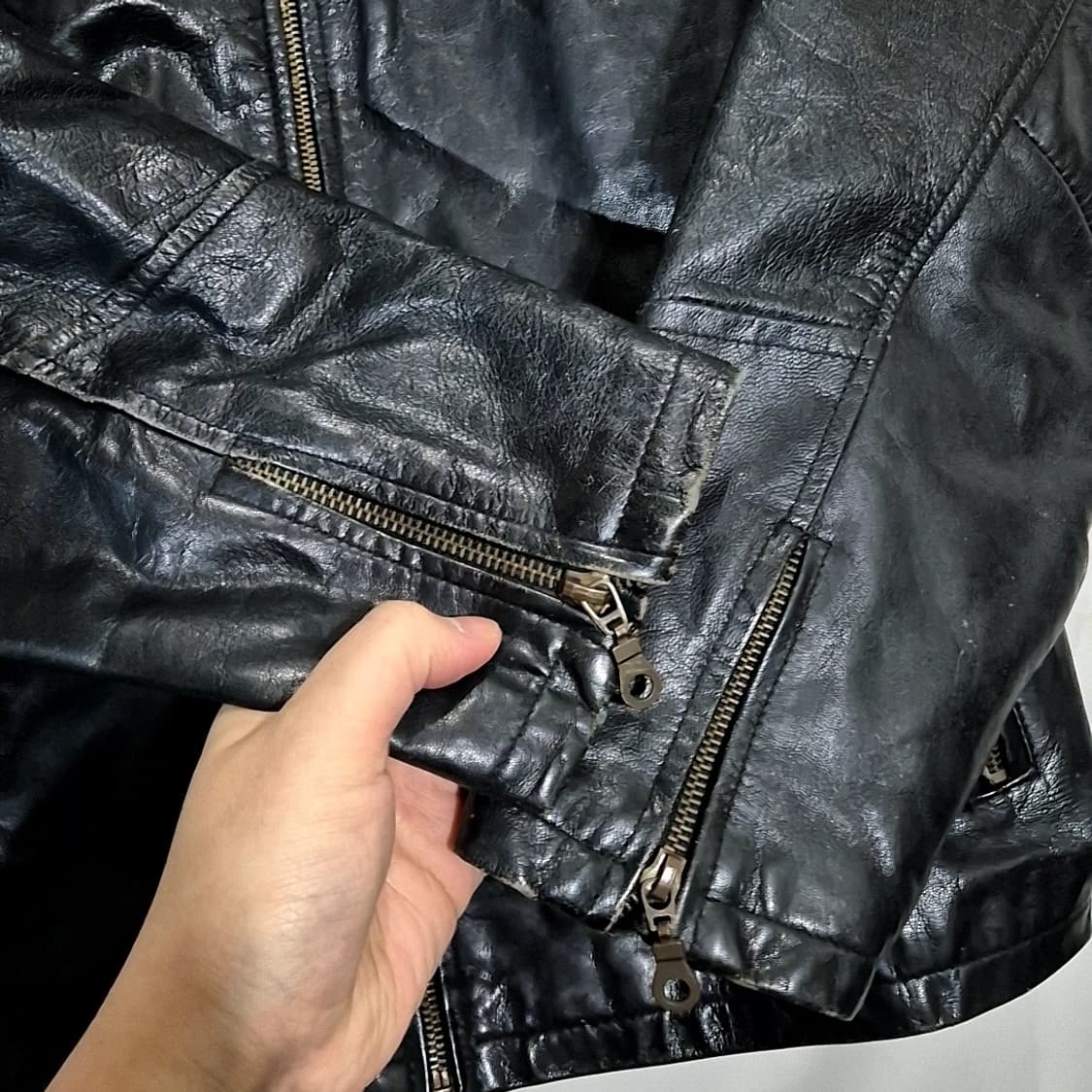 Trapper 양가죽 싱글 자켓 상품이미지3