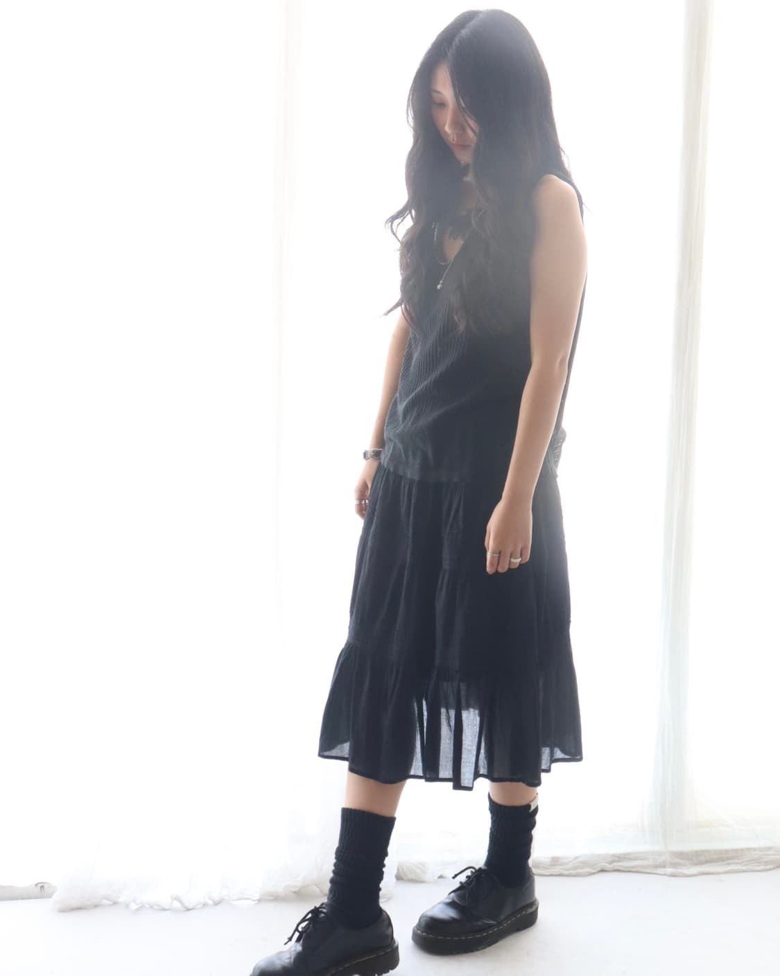 [Hysteric Glamour] Black Lace Skirt 상품이미지2