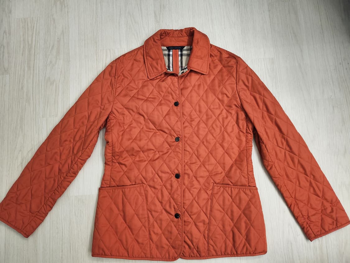 버버리 퀼팅 오렌지 상품이미지1