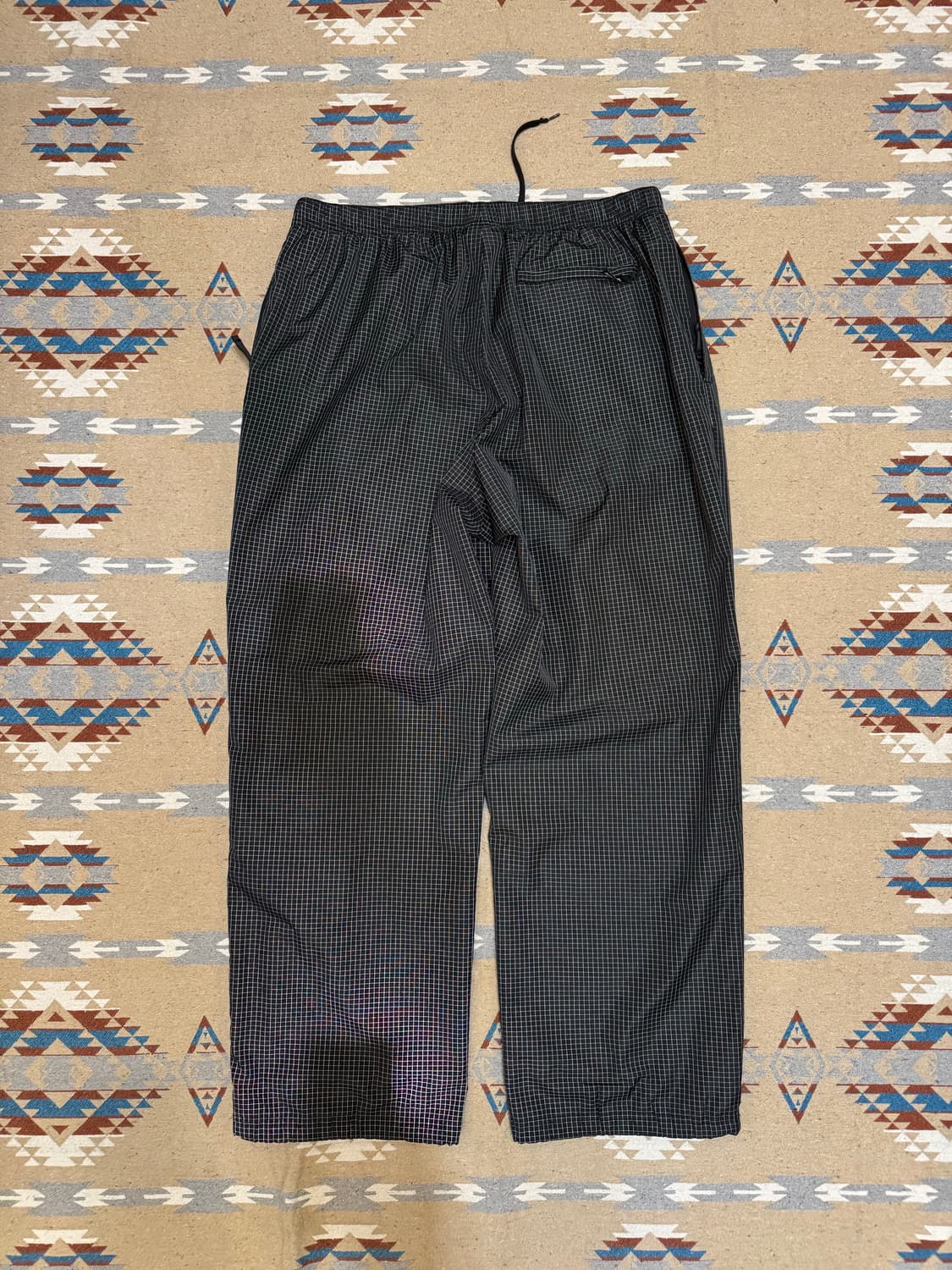 [XL] 슈프림 리플렉티브 립스탑 트랙 팬츠 블랙 - 25SS 상품이미지5