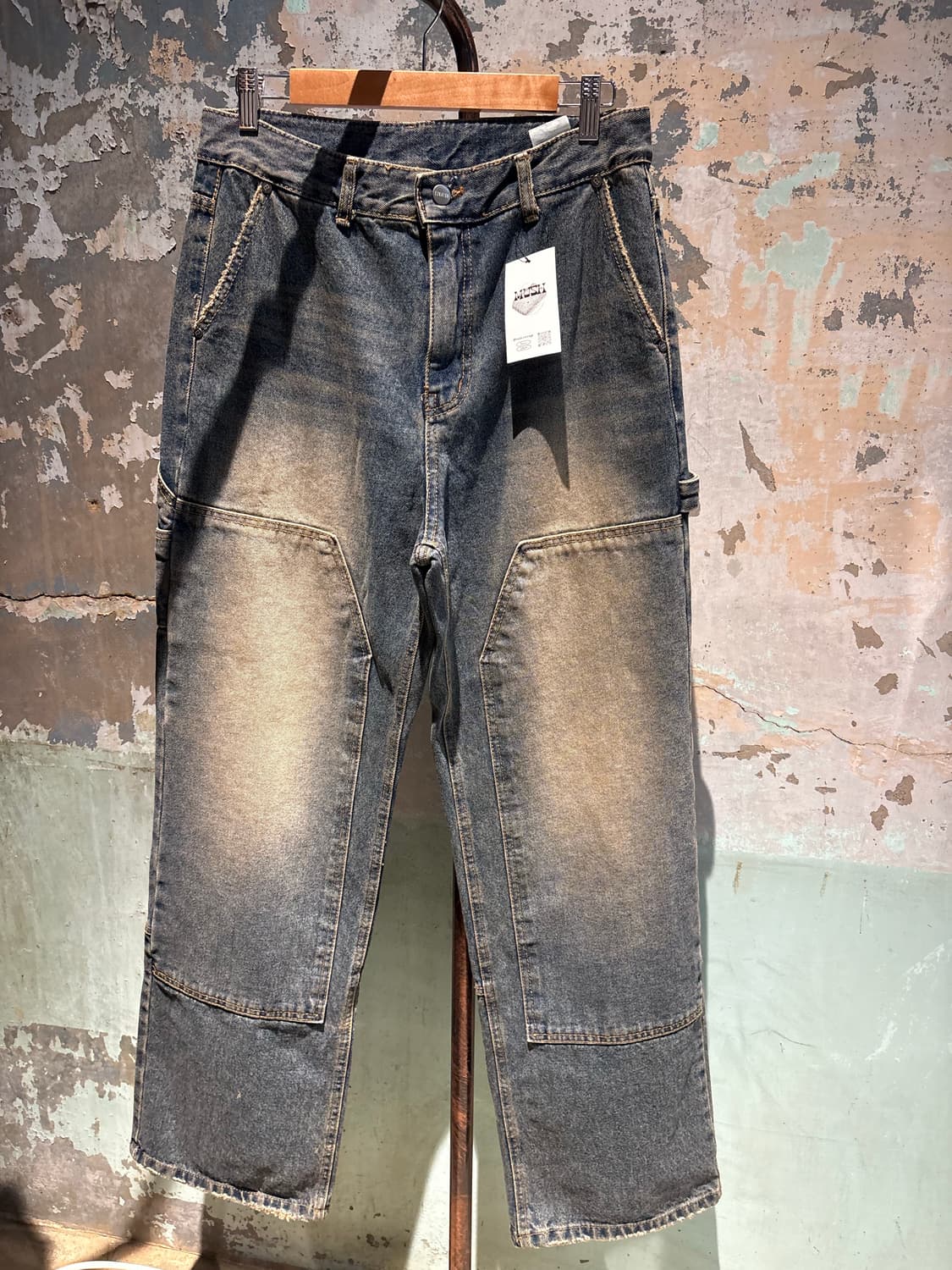 더블니 카펜터 데님 팬츠 상품이미지4