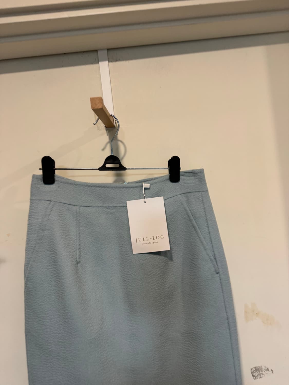 새상품 jull log 줄로그 울 캐시 스커트 상품이미지5