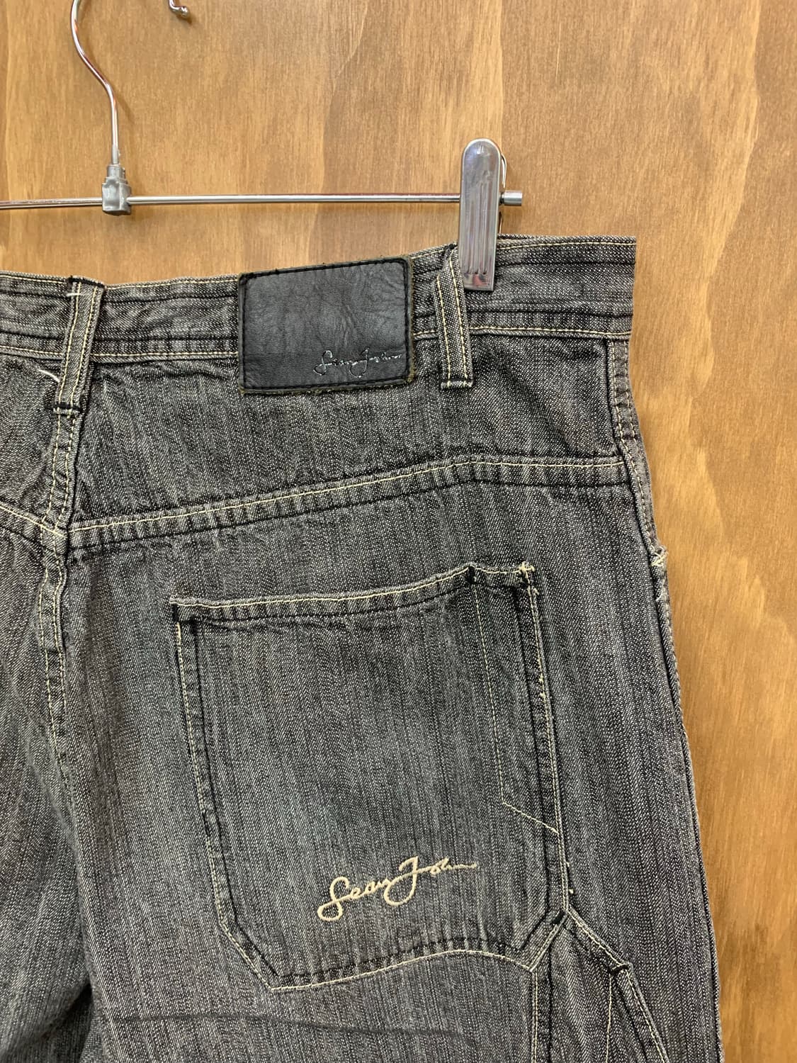 Sean John 션존 흑청 데님 팬츠 상품이미지7