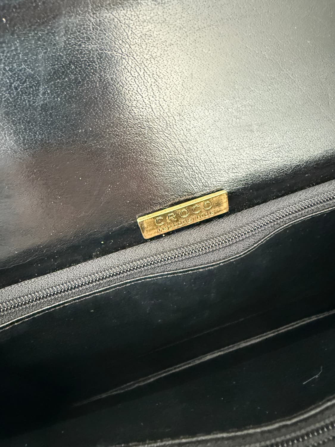 CROCO 리자드 레더 숄더백(크로스 가능) 상품이미지8