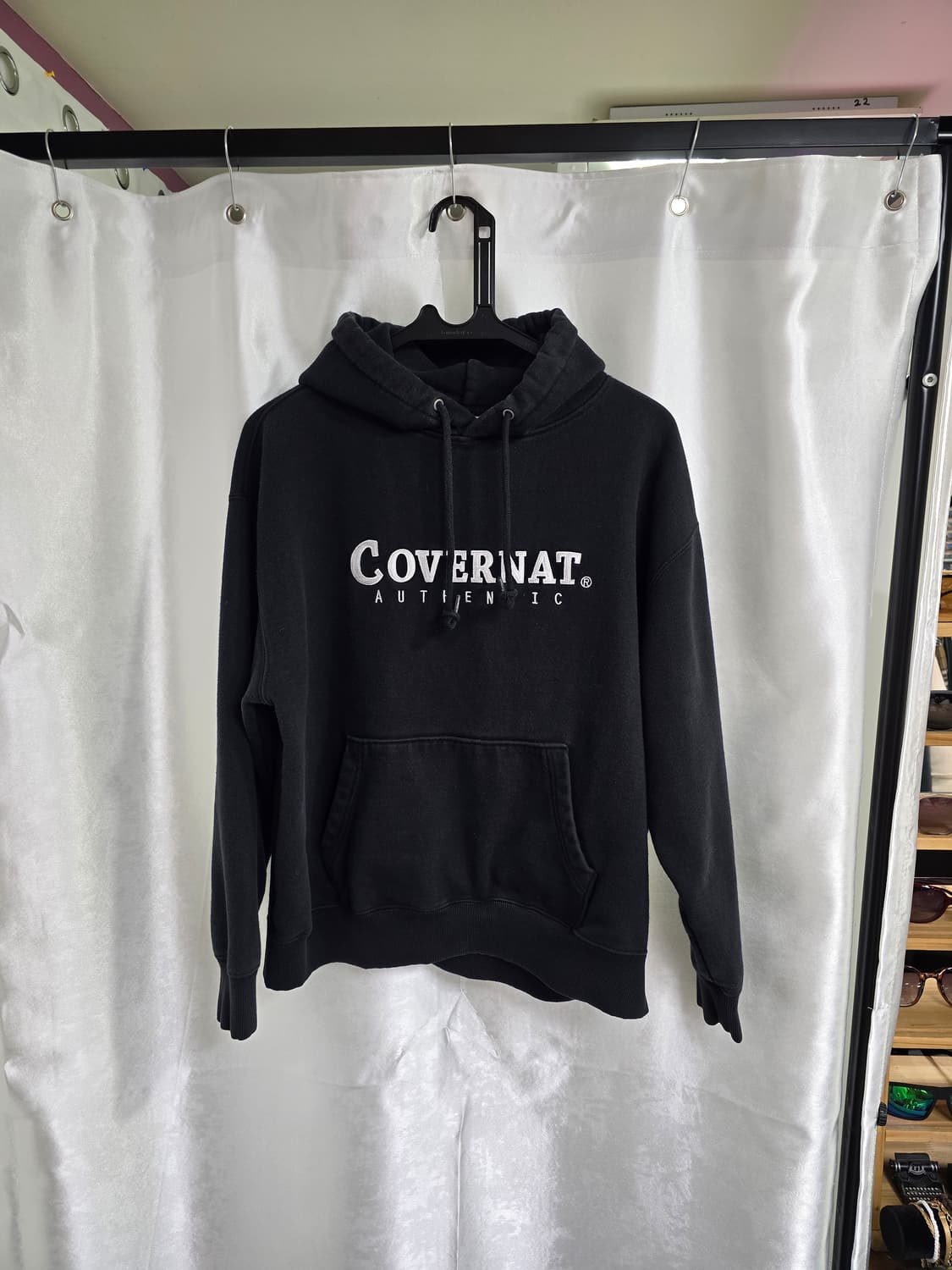 커버낫 블랙 후드티 (1464) 상품이미지1