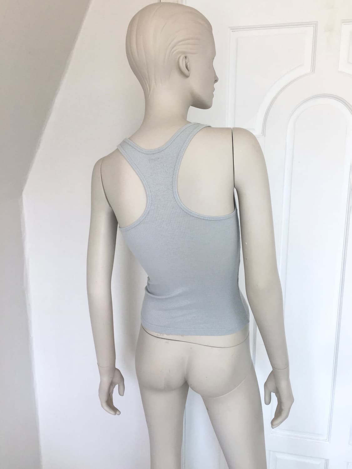 Express Baby Blue Lettering Top 상품이미지5