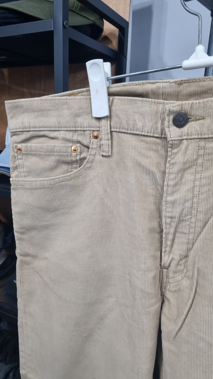 levis513 베이지색 코듀로이바지 34 컨디션9/10 상품이미지2