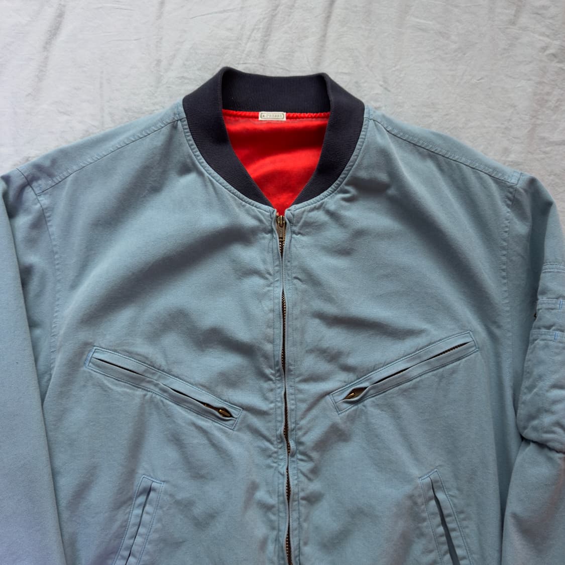 [2] 아프레쎄 26SS 실크 코튼 테스트 자켓 상품이미지2