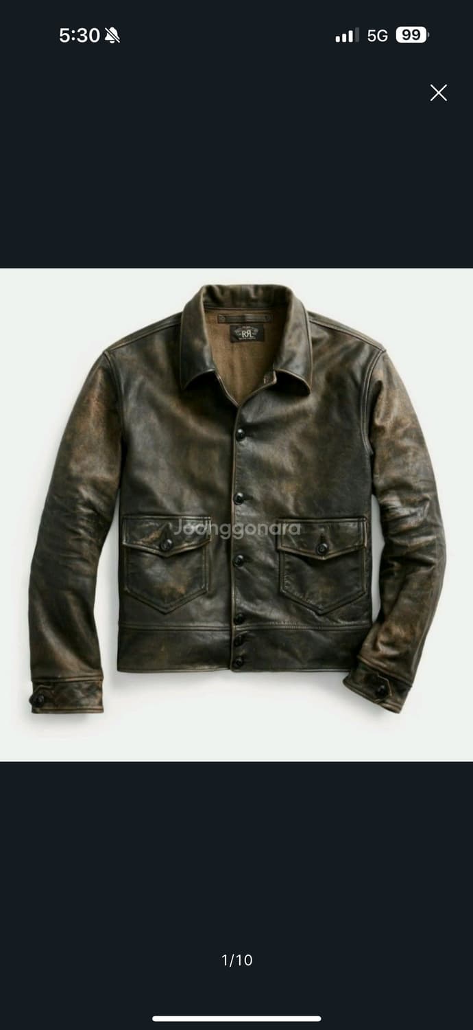 RRl (구)뉴스보이 xxl 사이즈 팝니다 상품이미지1