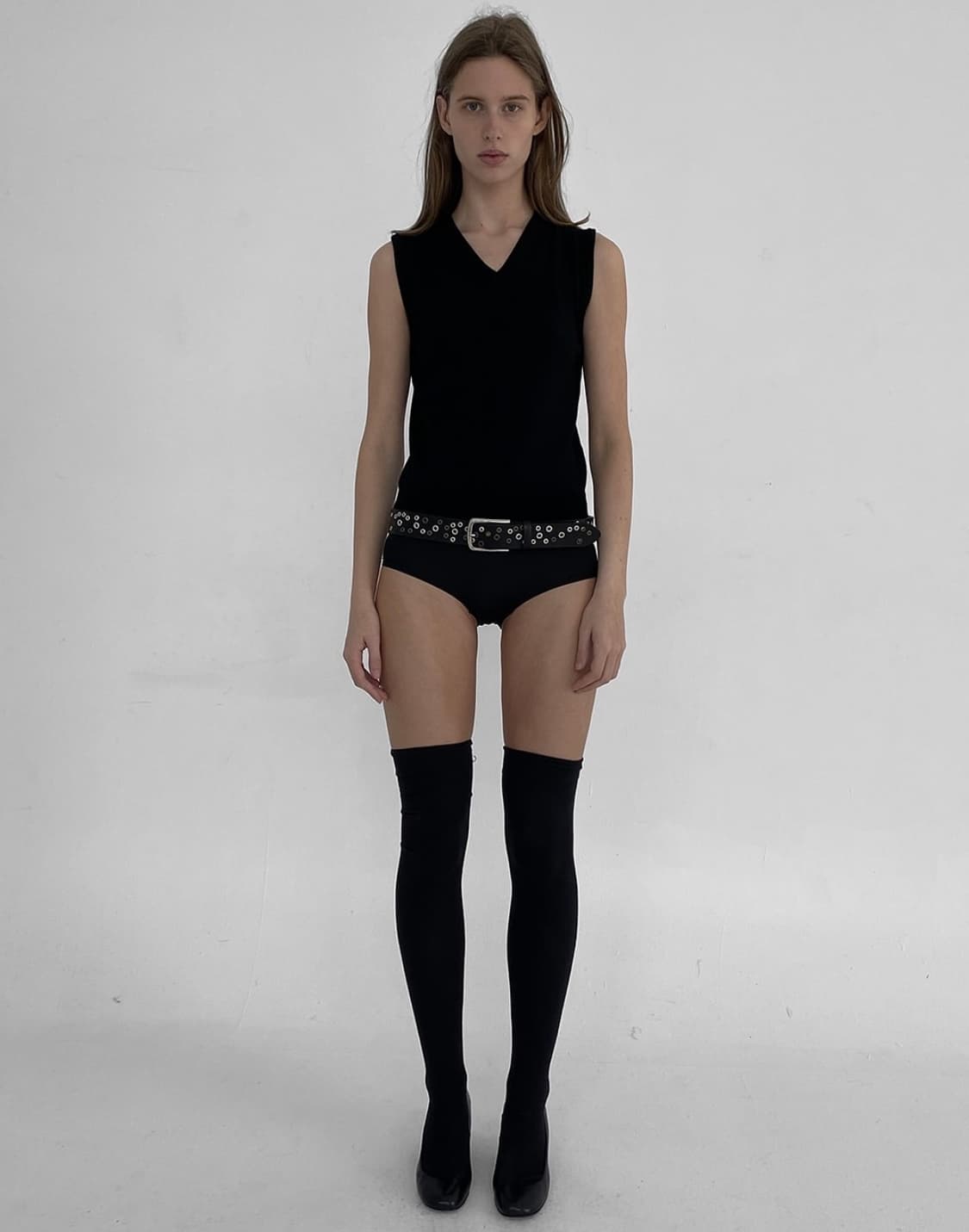 [S/M,M/L]기마구아스 Rufus Belt 루퍼스 벨트/블랙 상품이미지7
