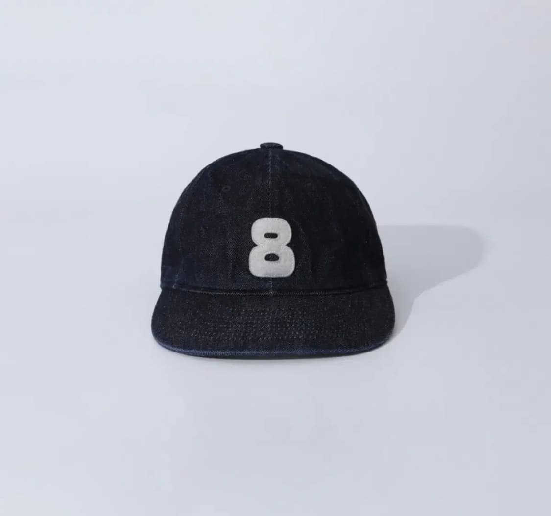 우드비 8 데님 볼캡 모자 상품이미지1