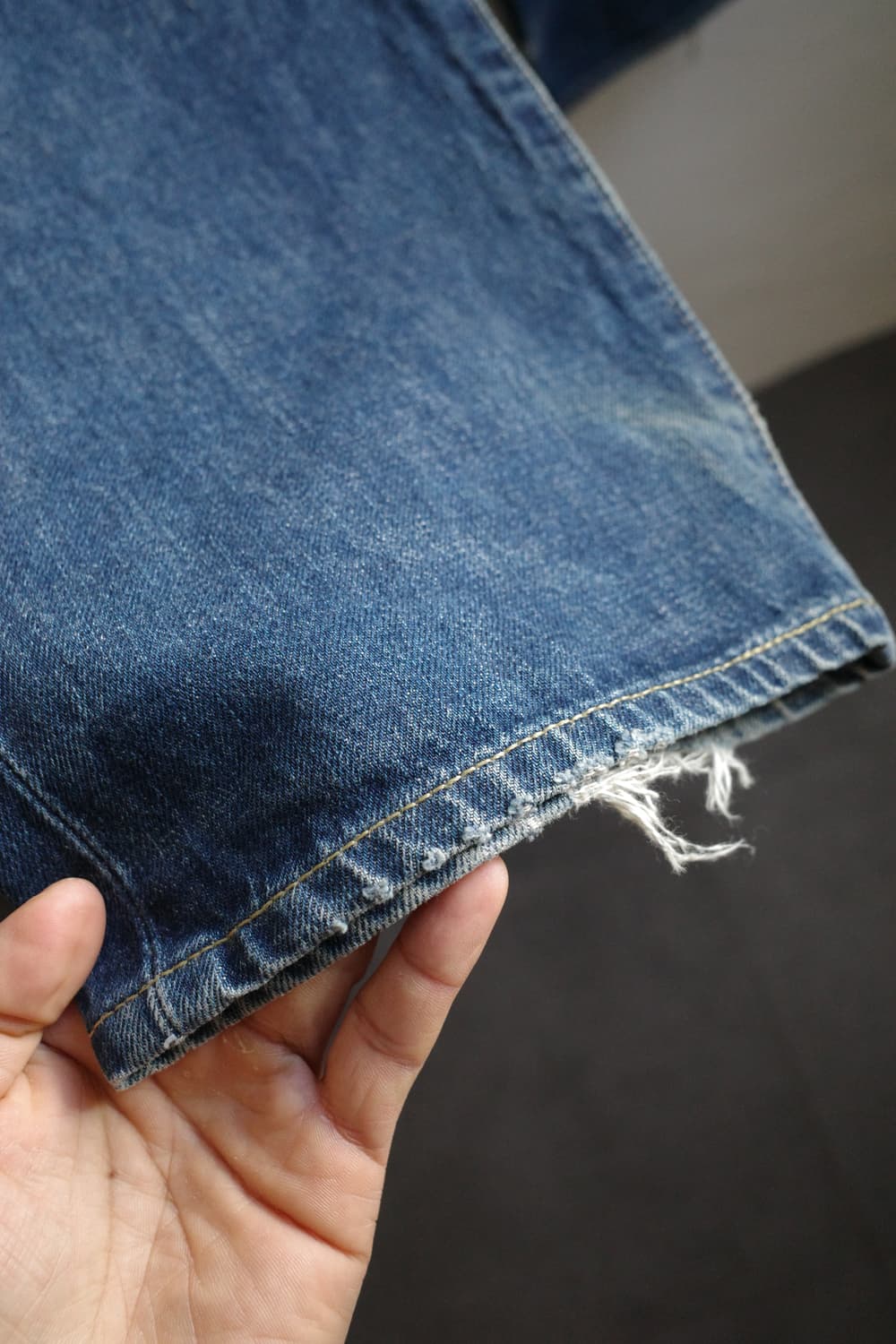 90s 리바이스 702 빅 E 셀비지 데님팬츠 상품이미지3