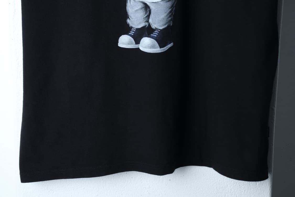 (L-XL) 예일 반팔 티셔츠 빅로고 불독 블랙 올드스쿨-7B59 상품이미지4