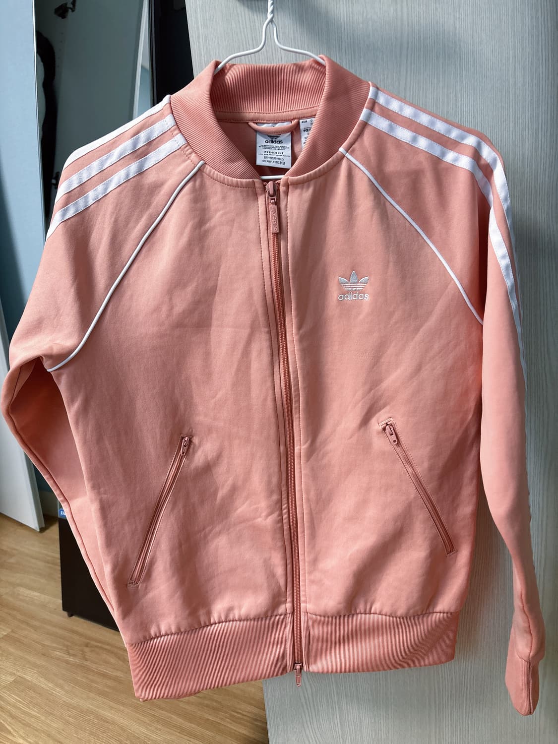 아디다스 살몬핑크 여성 져지  상품이미지3