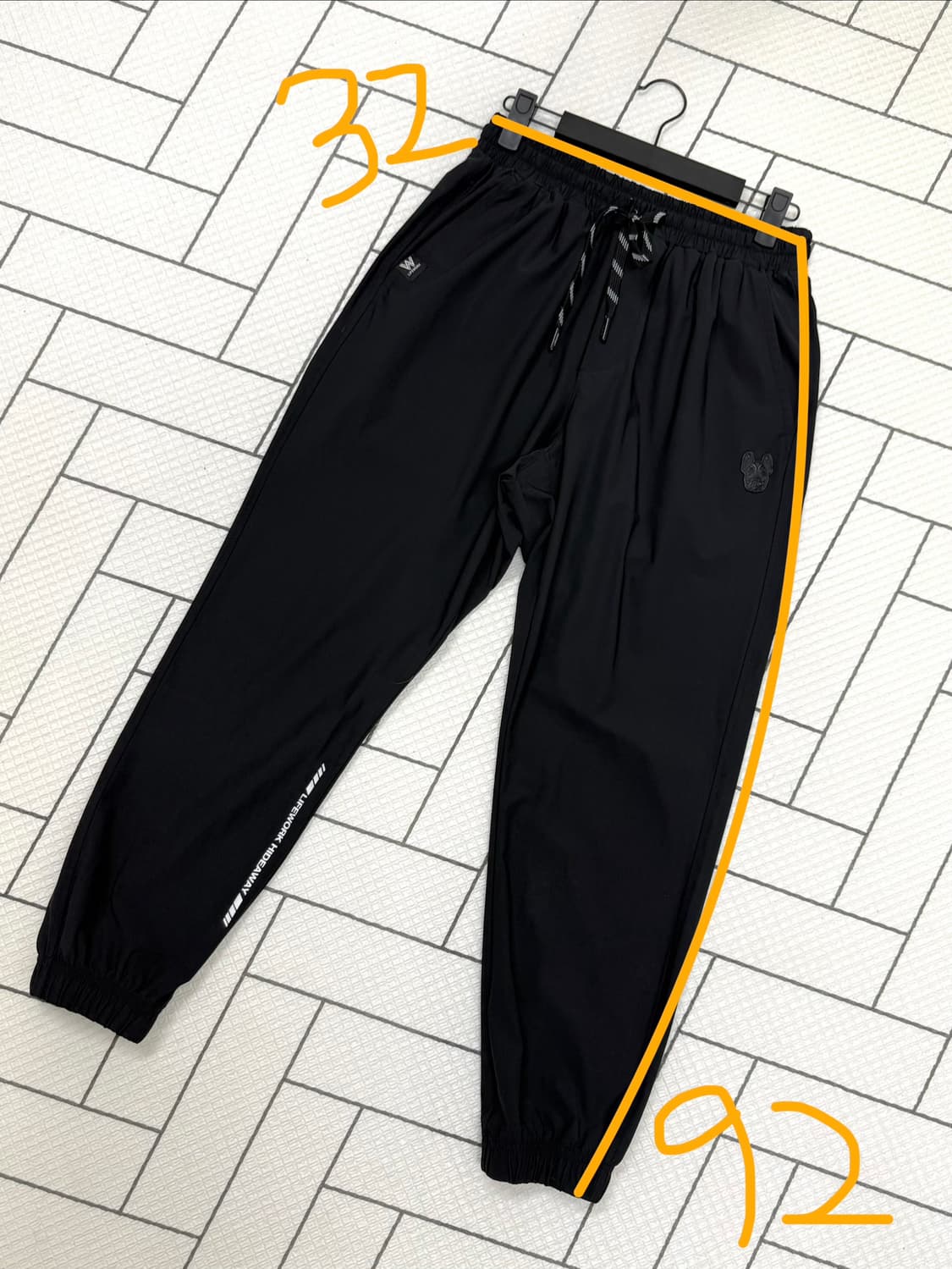 남성 M / 라이프워크 벤츄리 냉감 조거팬츠 블랙 상품이미지2