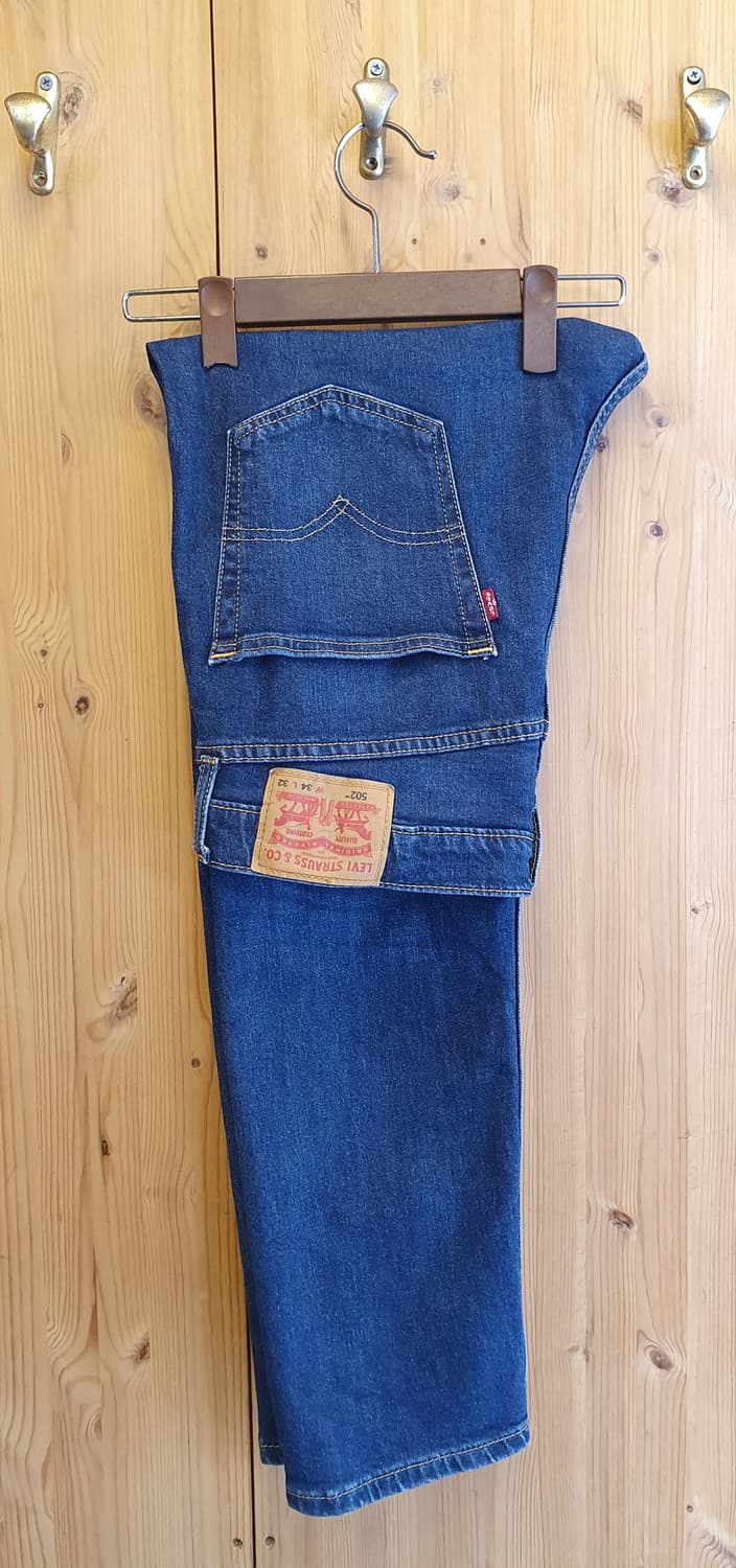 허리34.리바이스502 스판 데님팬츠 상품이미지3