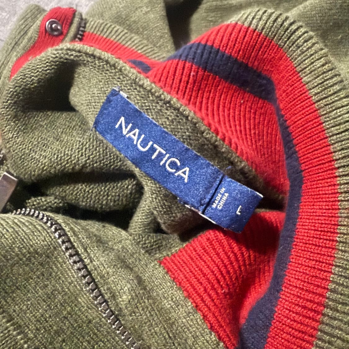 Half Zip-Up Knit Sweater 상품이미지10