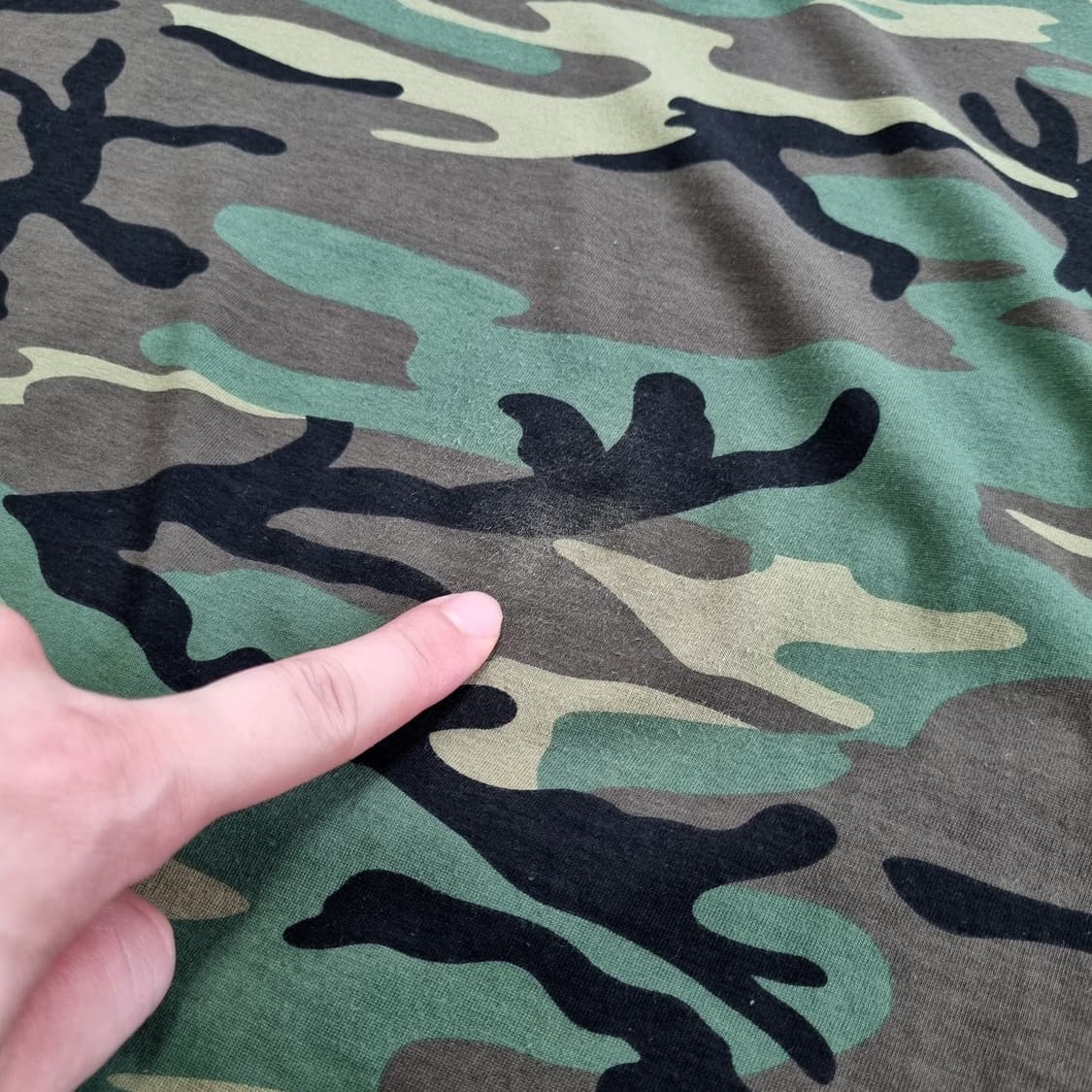 CAB CLOTHING 우드랜드 카모 반팔티 - L 상품이미지5