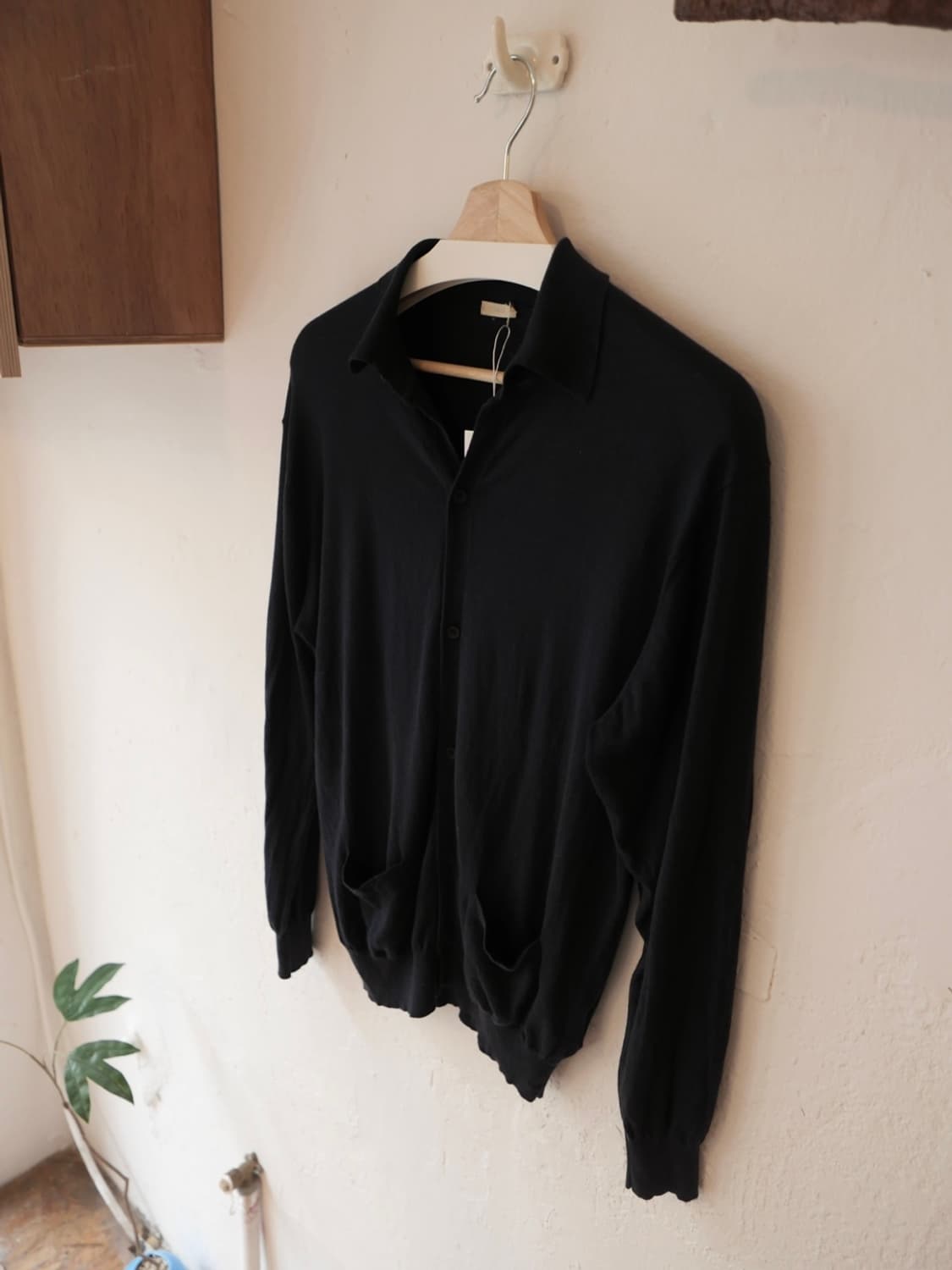 코모리 니트 폴로 가디건 상품이미지1