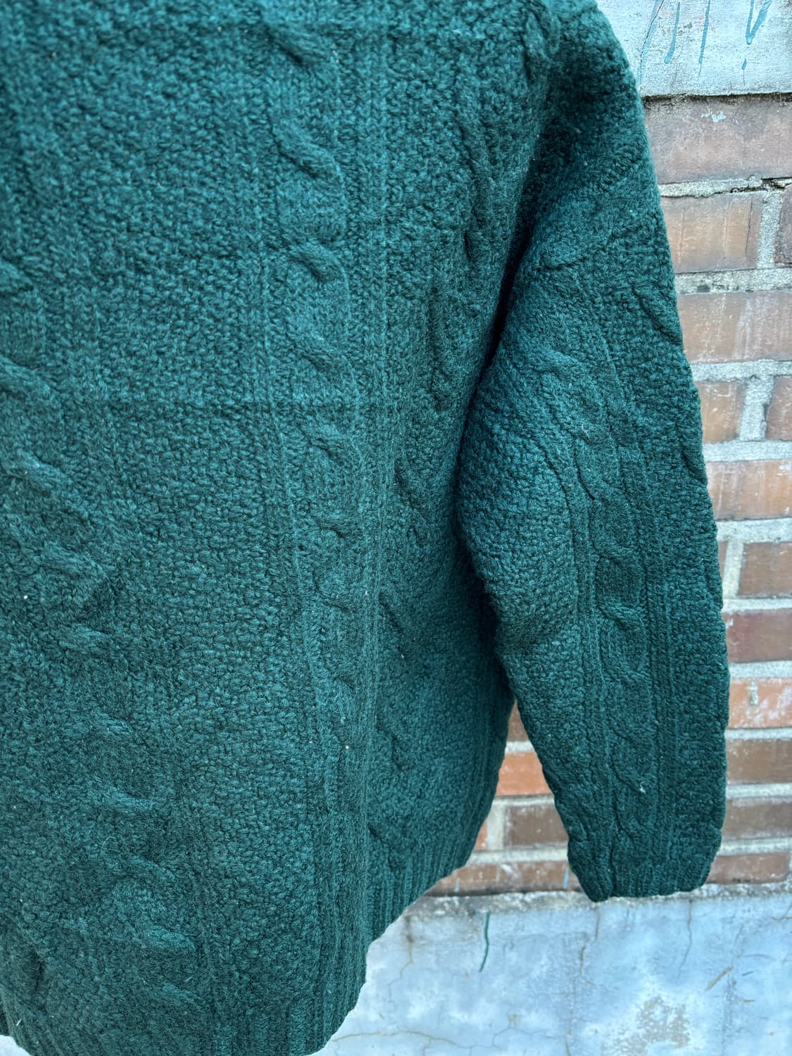 80‘s 엘엘빈 울 가디건 상품이미지4