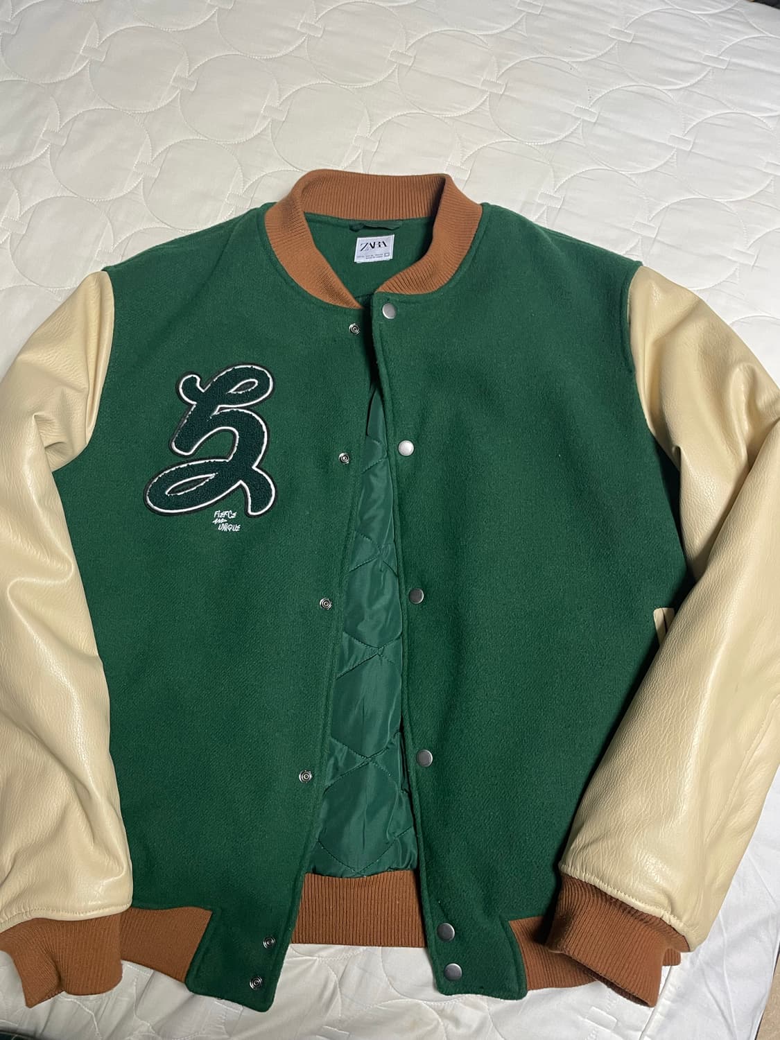 자라 바시티 자켓 상품이미지1