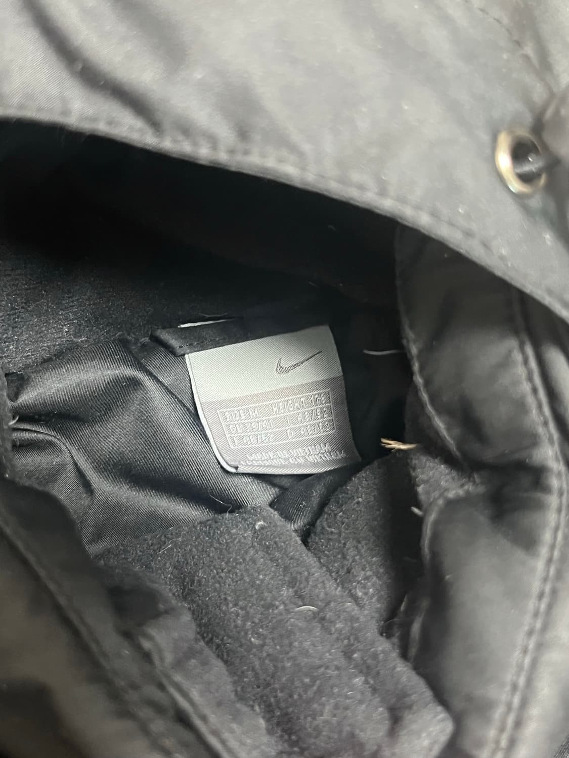 나이키 솔로 스우시 후드패딩 점퍼 자켓 상품이미지4