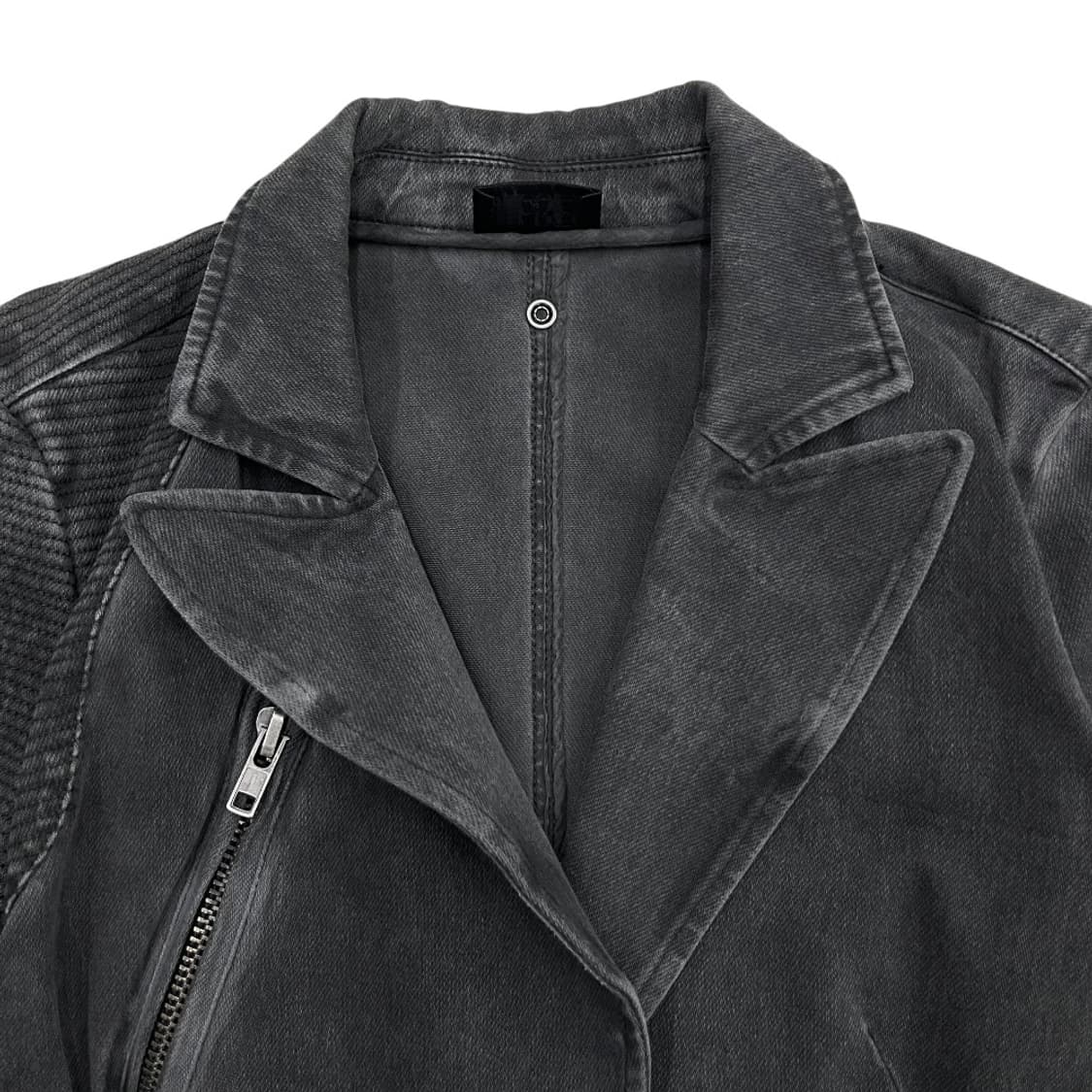 디젤 흑청 데님 카라 자켓 상품이미지5