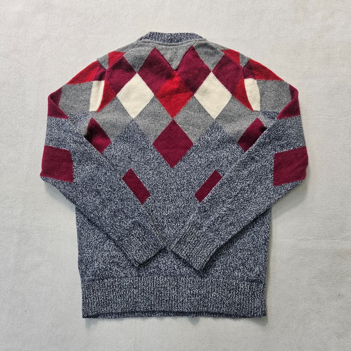 M 타미힐피거 아가일 니트 스웨터 0327Y 상품이미지2