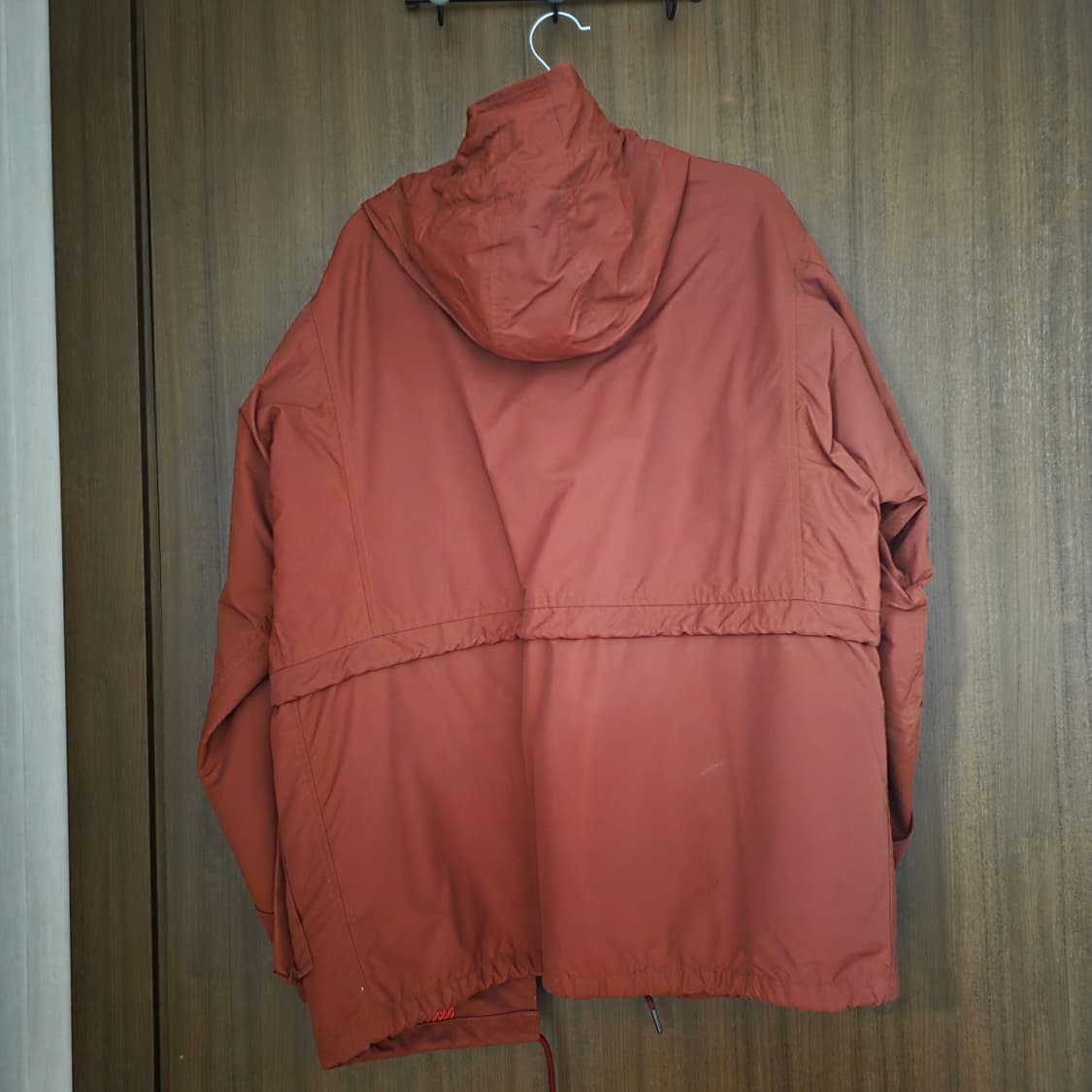 [M] GLEANPARK 더수베니어샵 후드 발수 자켓 마룬 상품이미지5