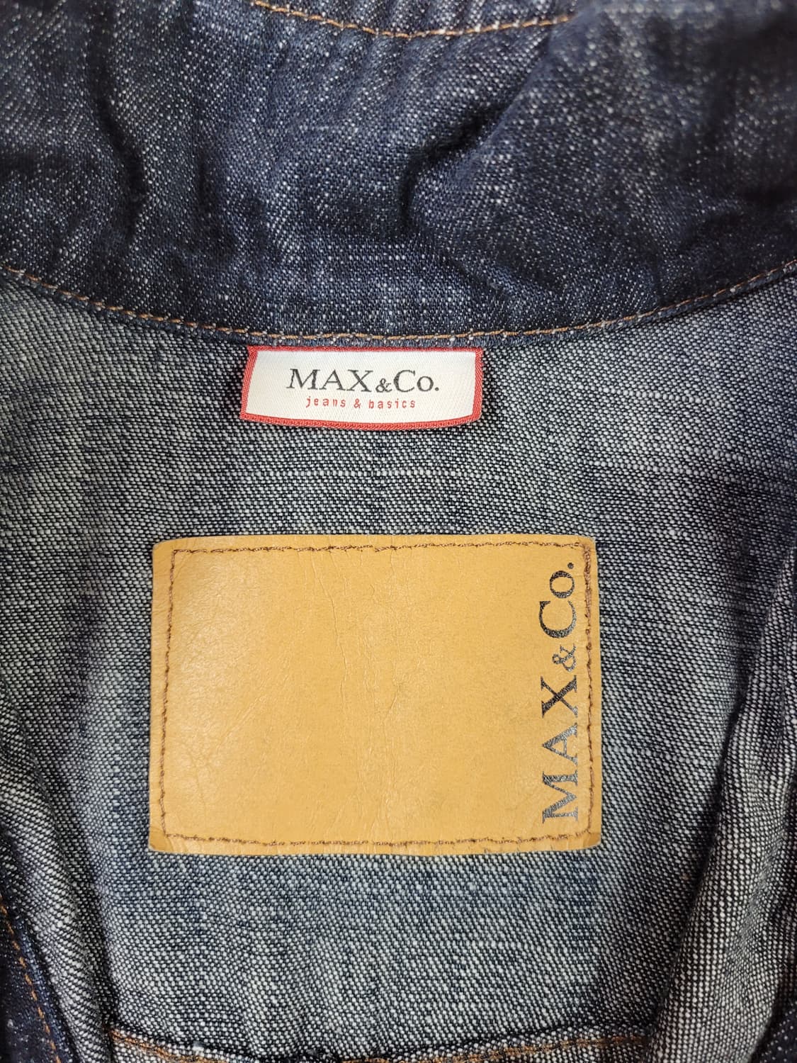 MAX&Co 막스앤코 투웨이 데님 자켓 상품이미지3