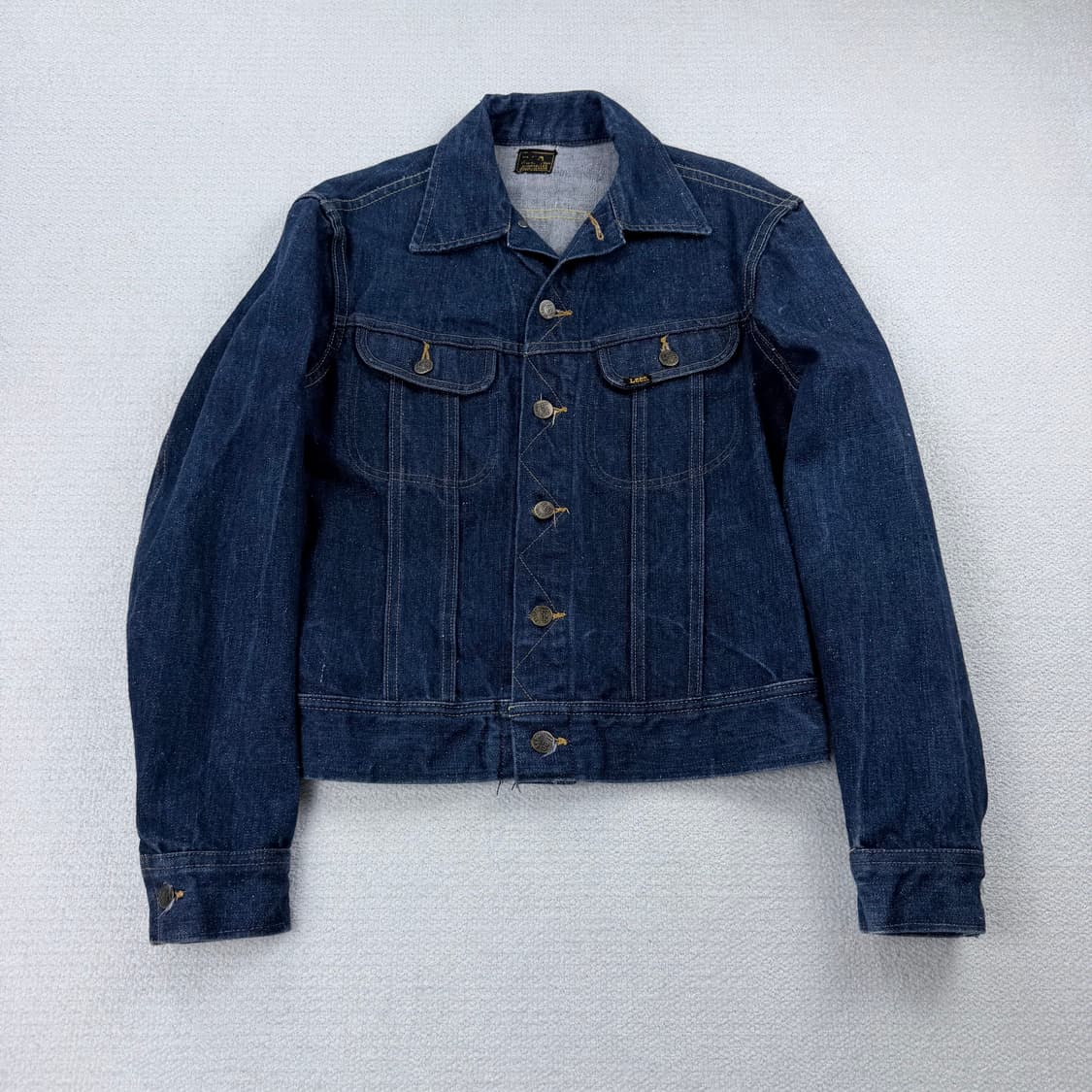 70s Lee 220j 데님 자켓 (made in belgium) 상품이미지1