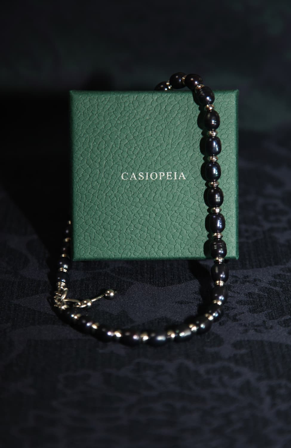 CASIOPEIA CODA | Black Pearl 천연담수흑진주목걸이 상품이미지8