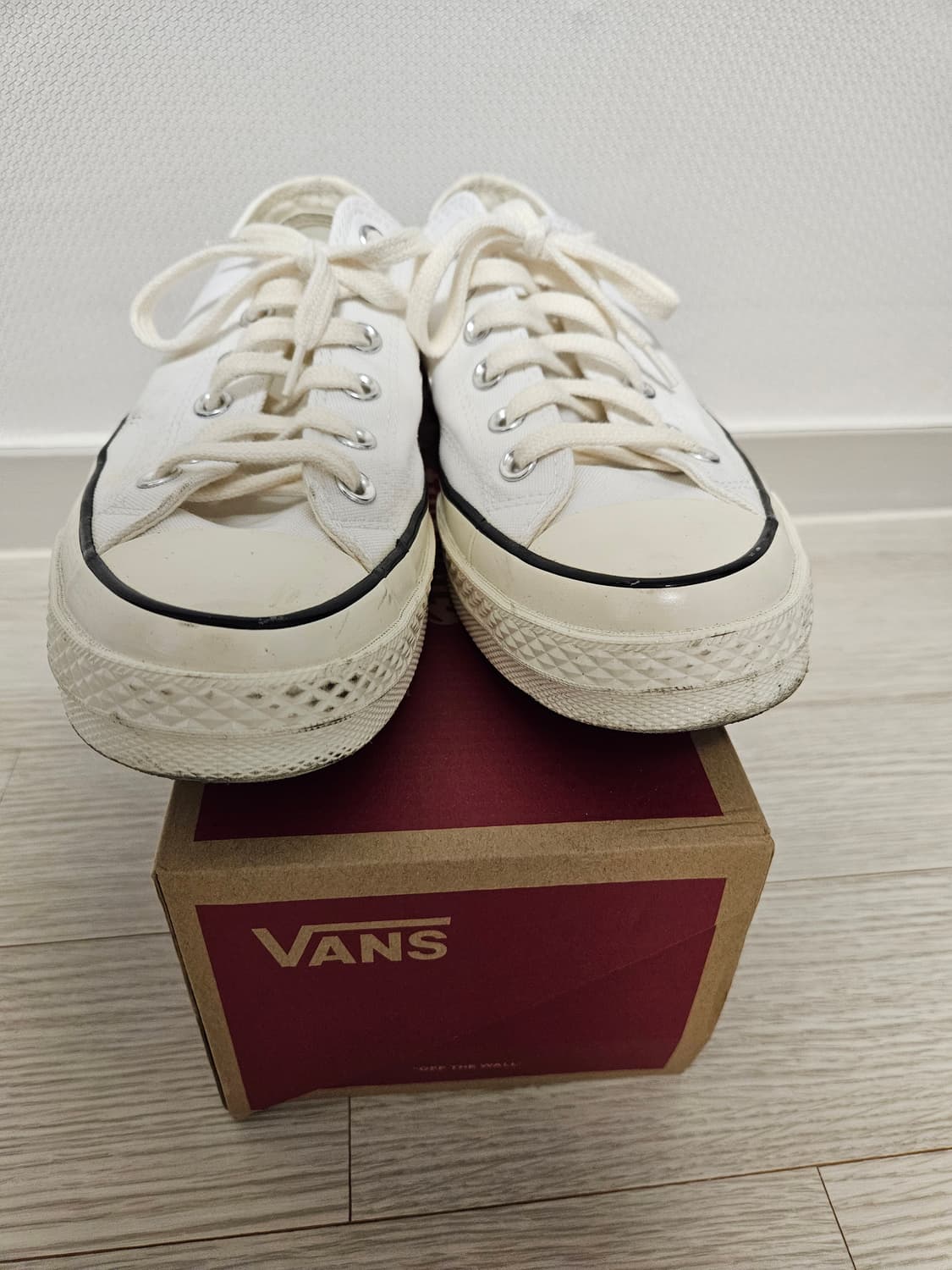 (255) 컨버스 척70 블랙 핀스트라이프 화이트 (A02306C) 상품이미지4