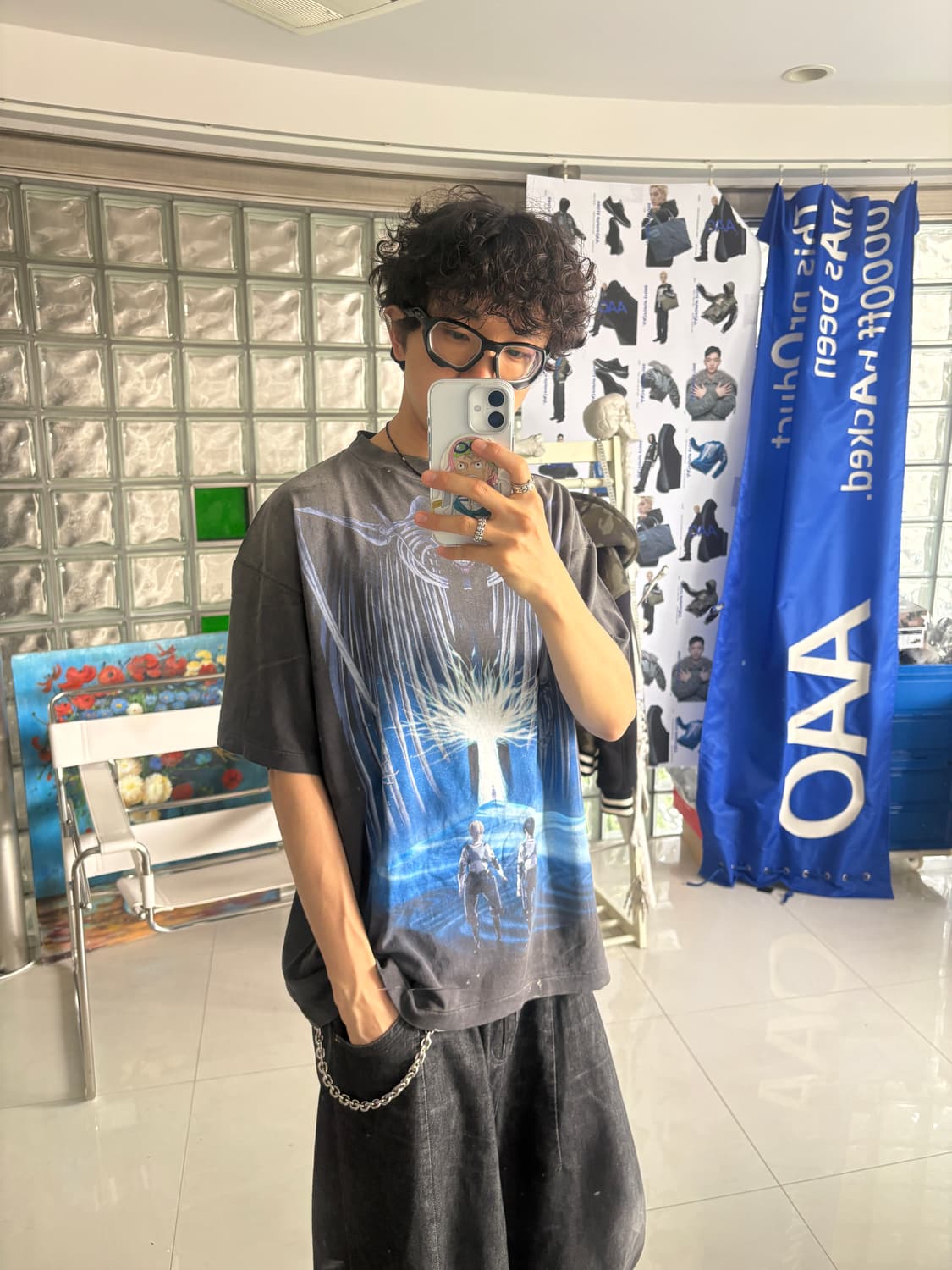 Half tshirts 진격거 반팔 티셔츠 상품이미지2