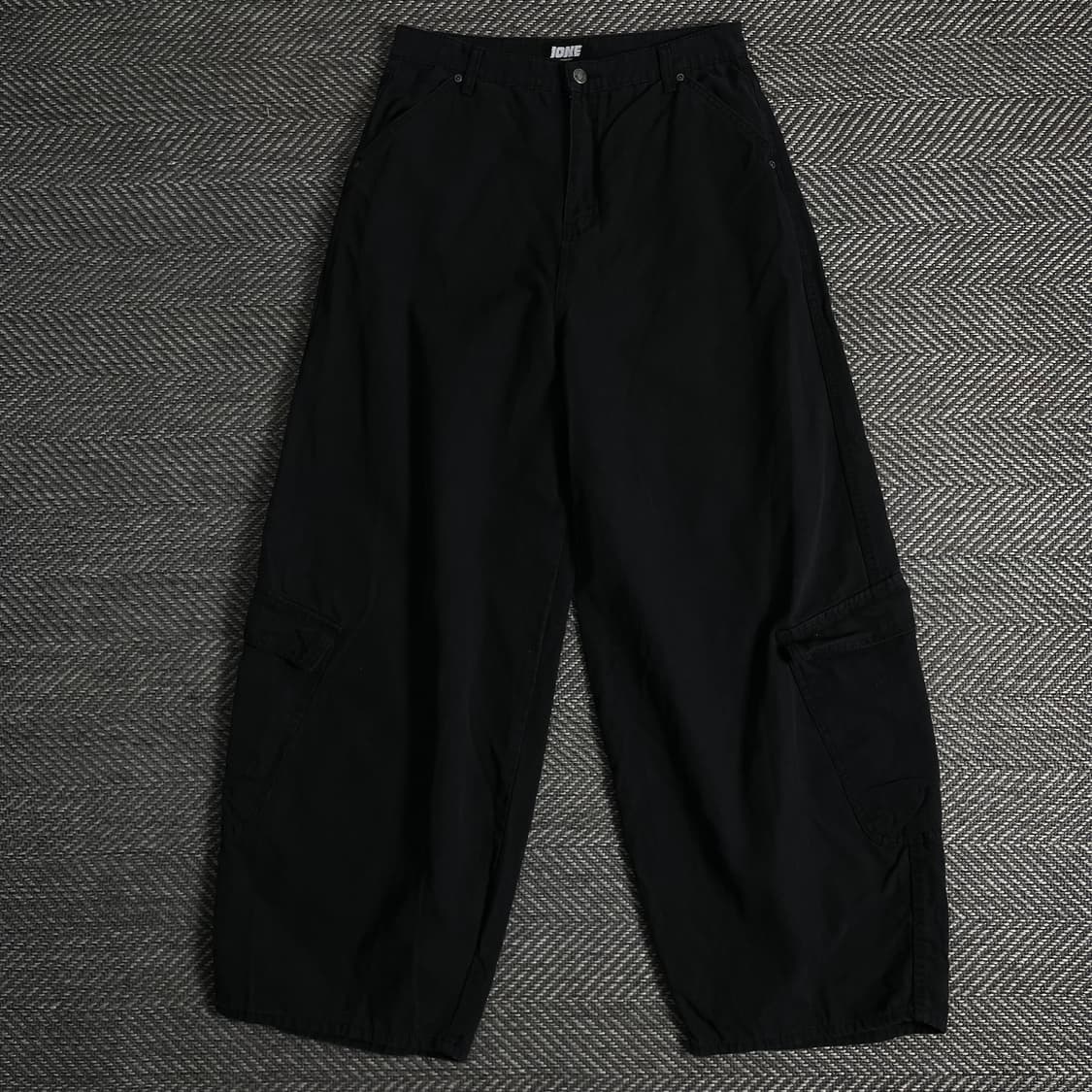 빈티지 벌룬핏 카고 퍼티그 팬츠 블랙 y 3411 상품이미지2