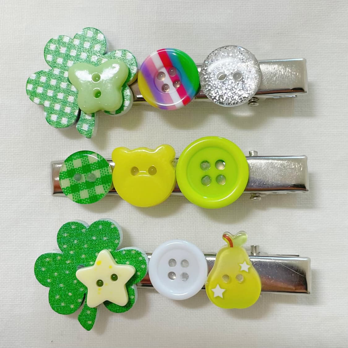 Lucky Charm Button Set (3-Piece set) 상품이미지1