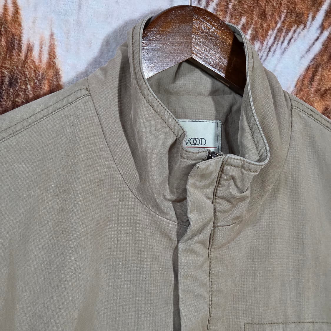 언더우드 베이지 코튼자켓 상품이미지2