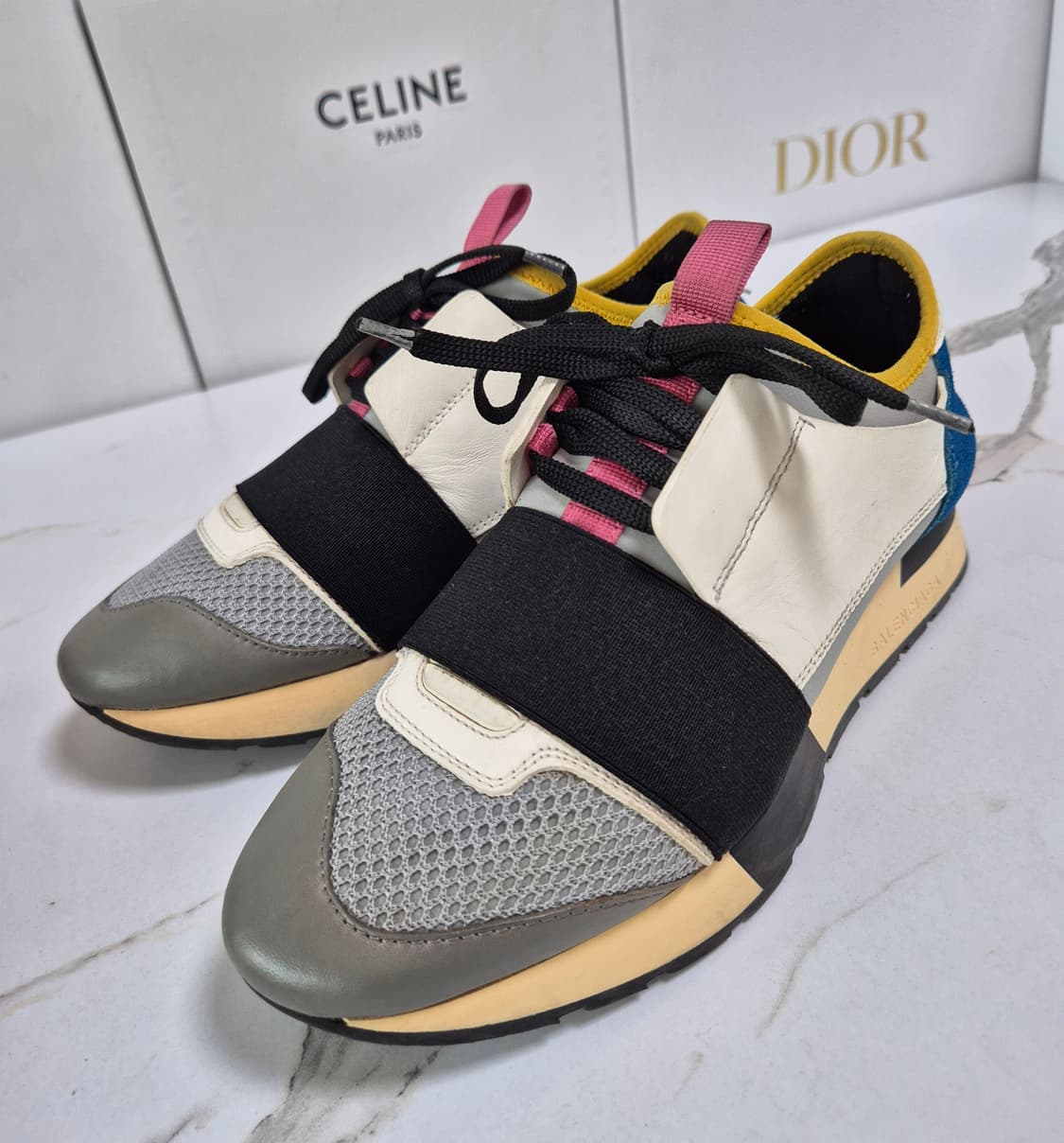 (정품) 발렌시아가 레이스러너 스니커즈 37 상품이미지8