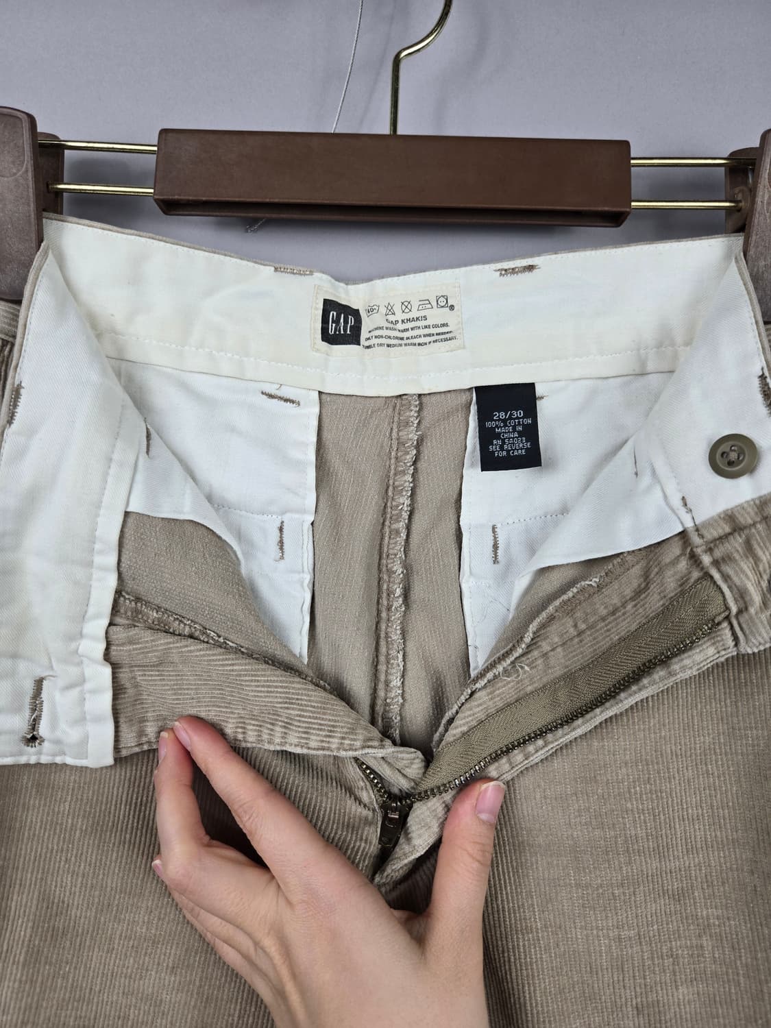 [무료배송]GAP 갭 28 여성 골덴 코듀로이 미니 스커트 치마 상품이미지7